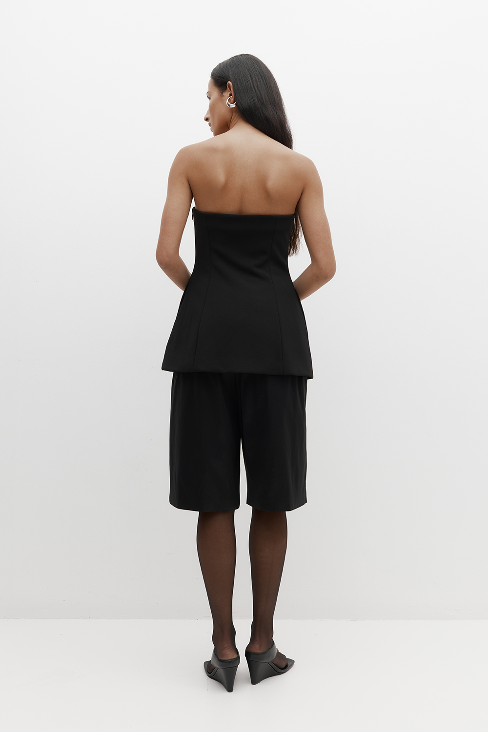 Rebe | Emma Strapless Top - Black