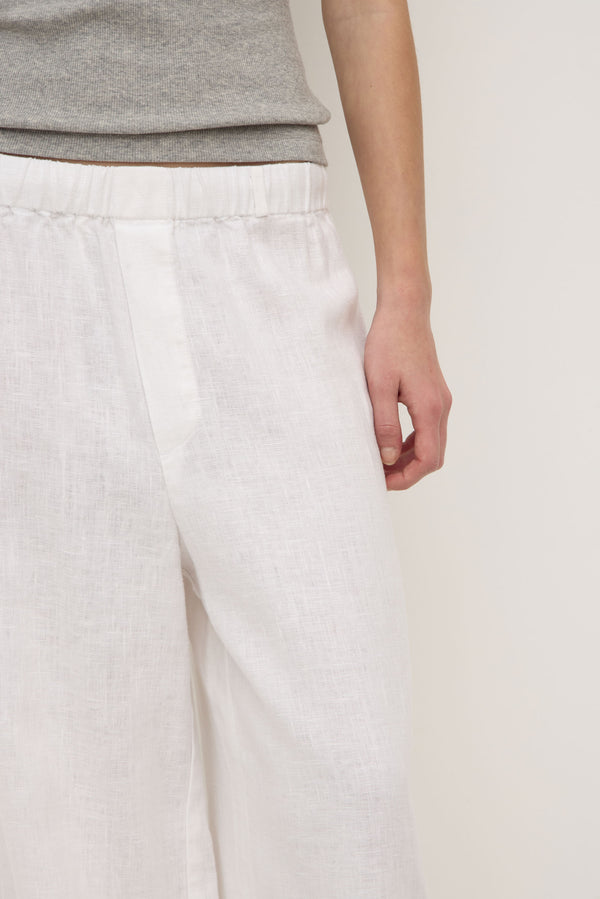 Assembly Label | Everyday Linen Pant - White