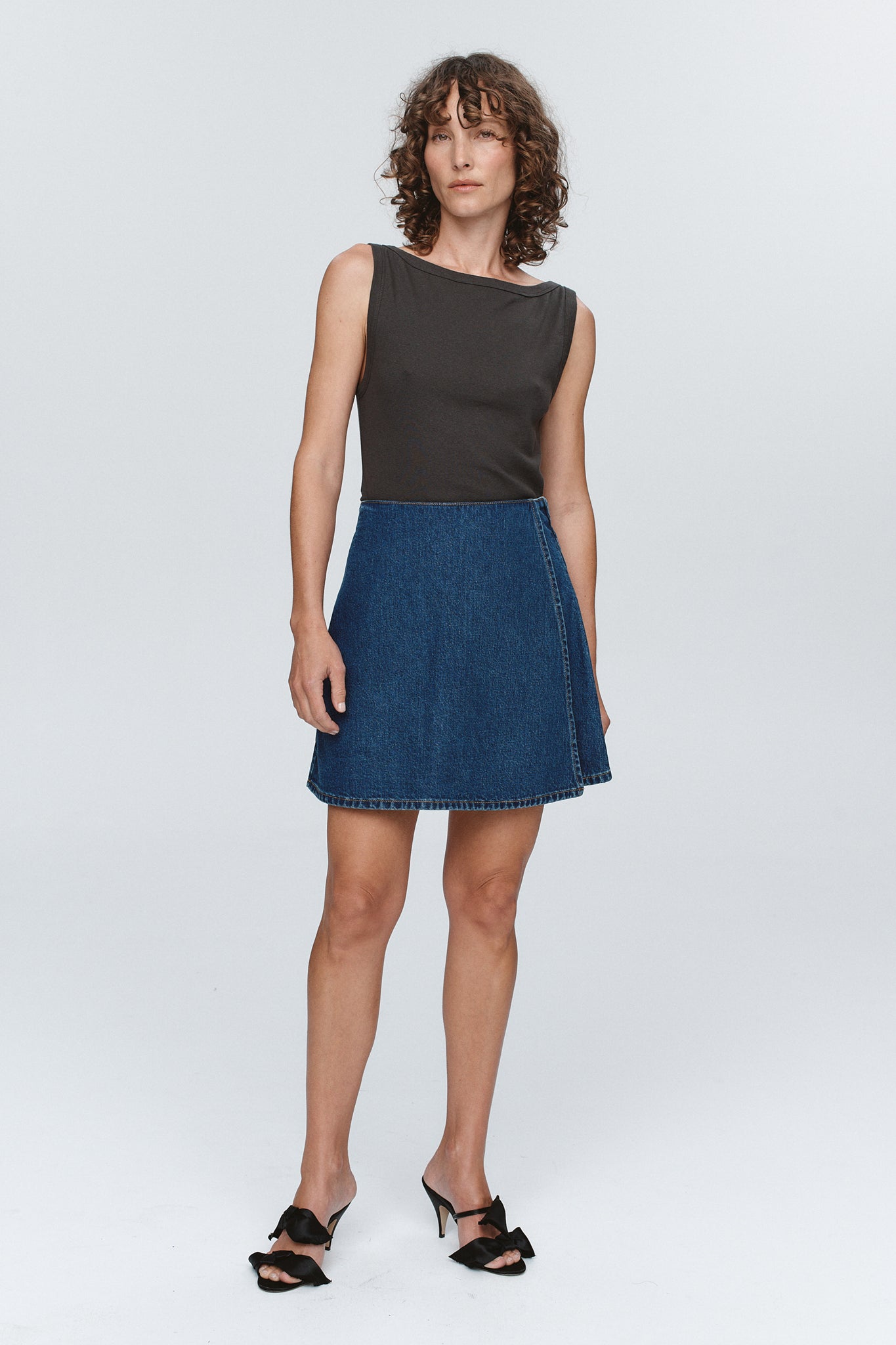 Marle | Finn Skirt - Washed Indigo