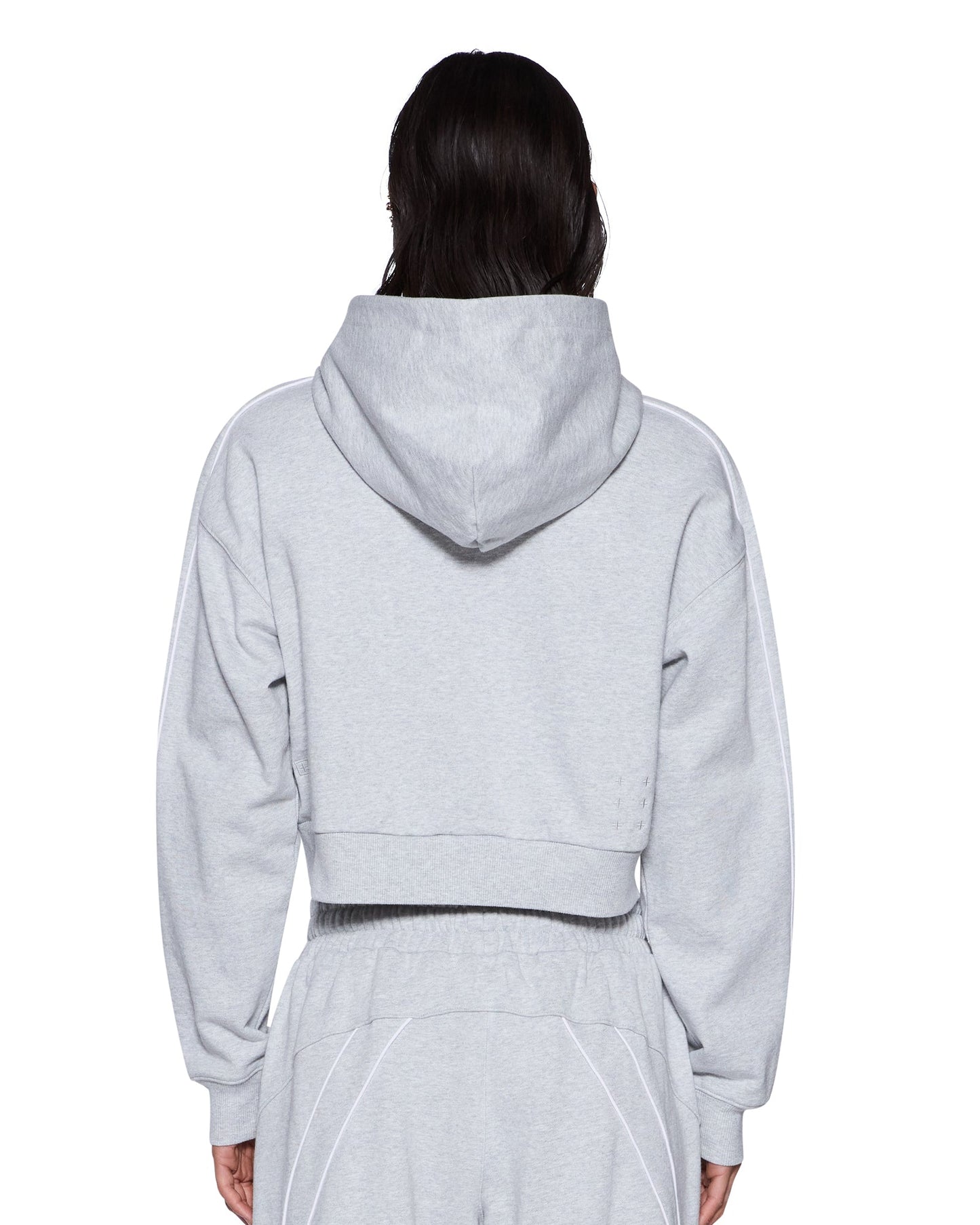 Ksubi | College Origin Zip Hoodie - Grey Marle