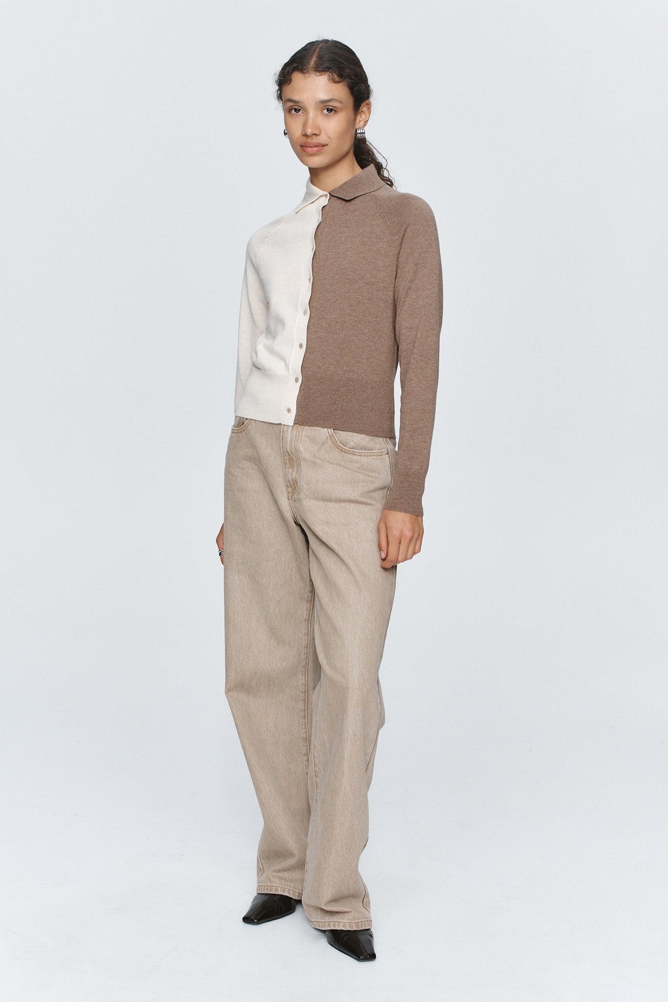 Marle | Foundations Cardigan - Ivory/Doe