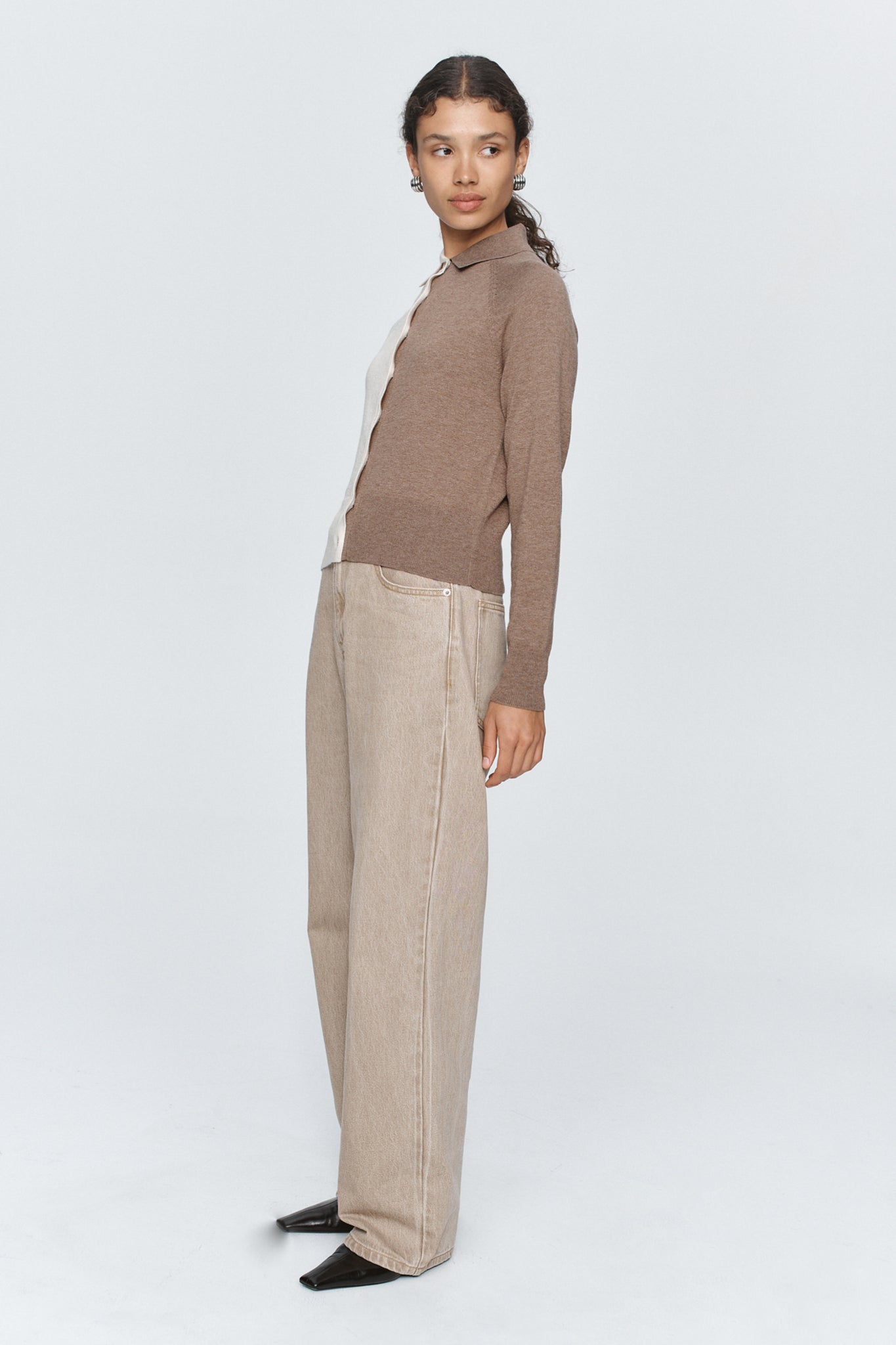 Marle | Foundations Cardigan - Ivory/Doe