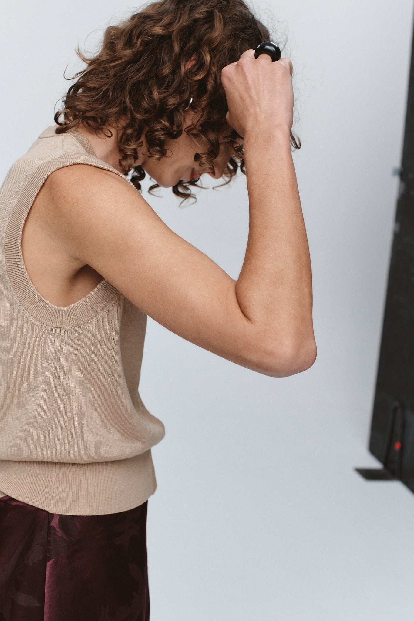 Marle | Foundations Vest - Almond
