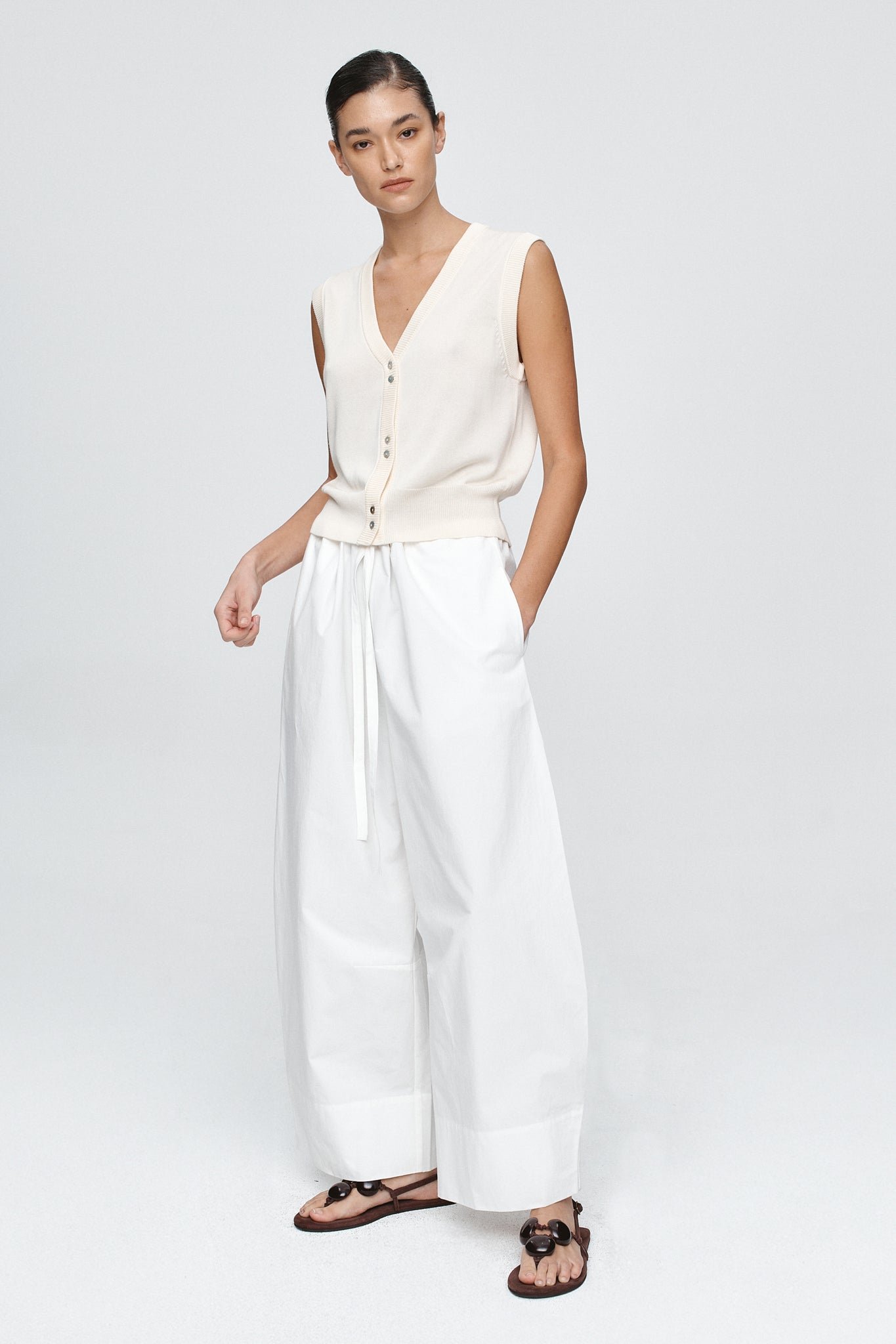 Marle | Foundations Vest - Ivory