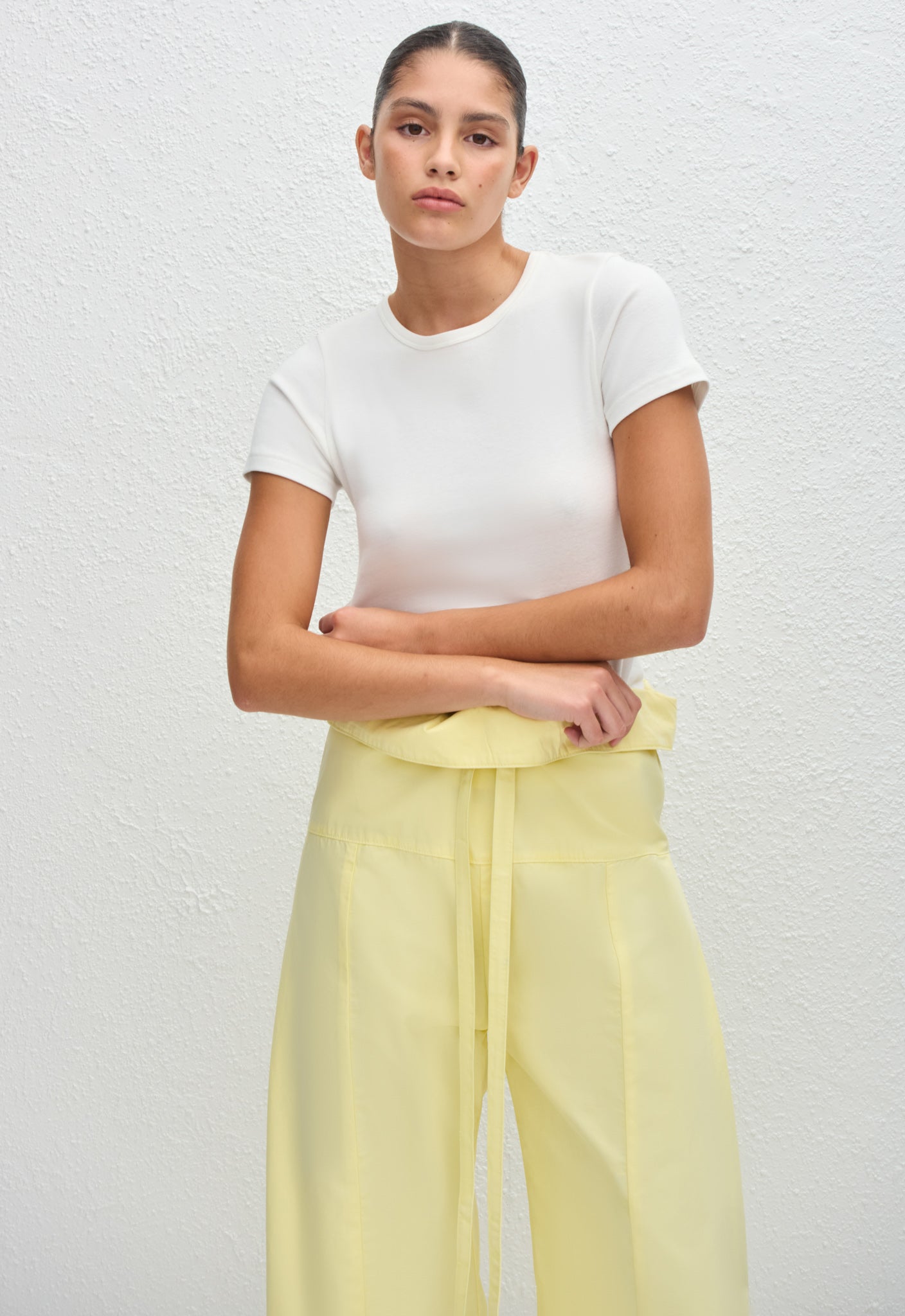 Matteau | Fisherman Drawcord Pant - Lemon