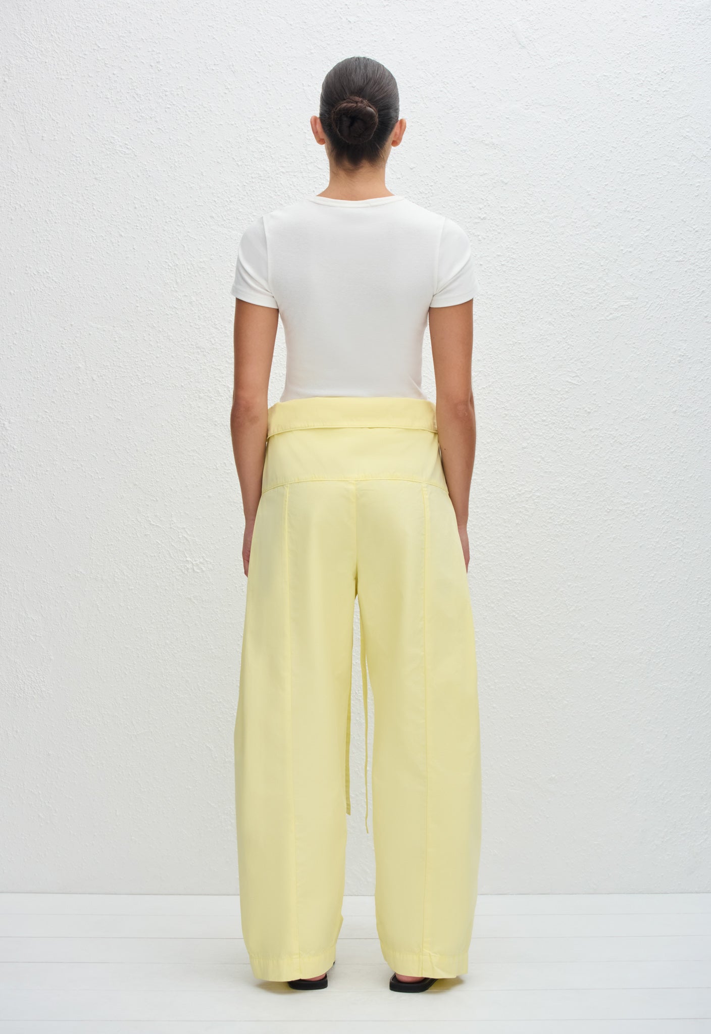 Matteau | Fisherman Drawcord Pant - Lemon