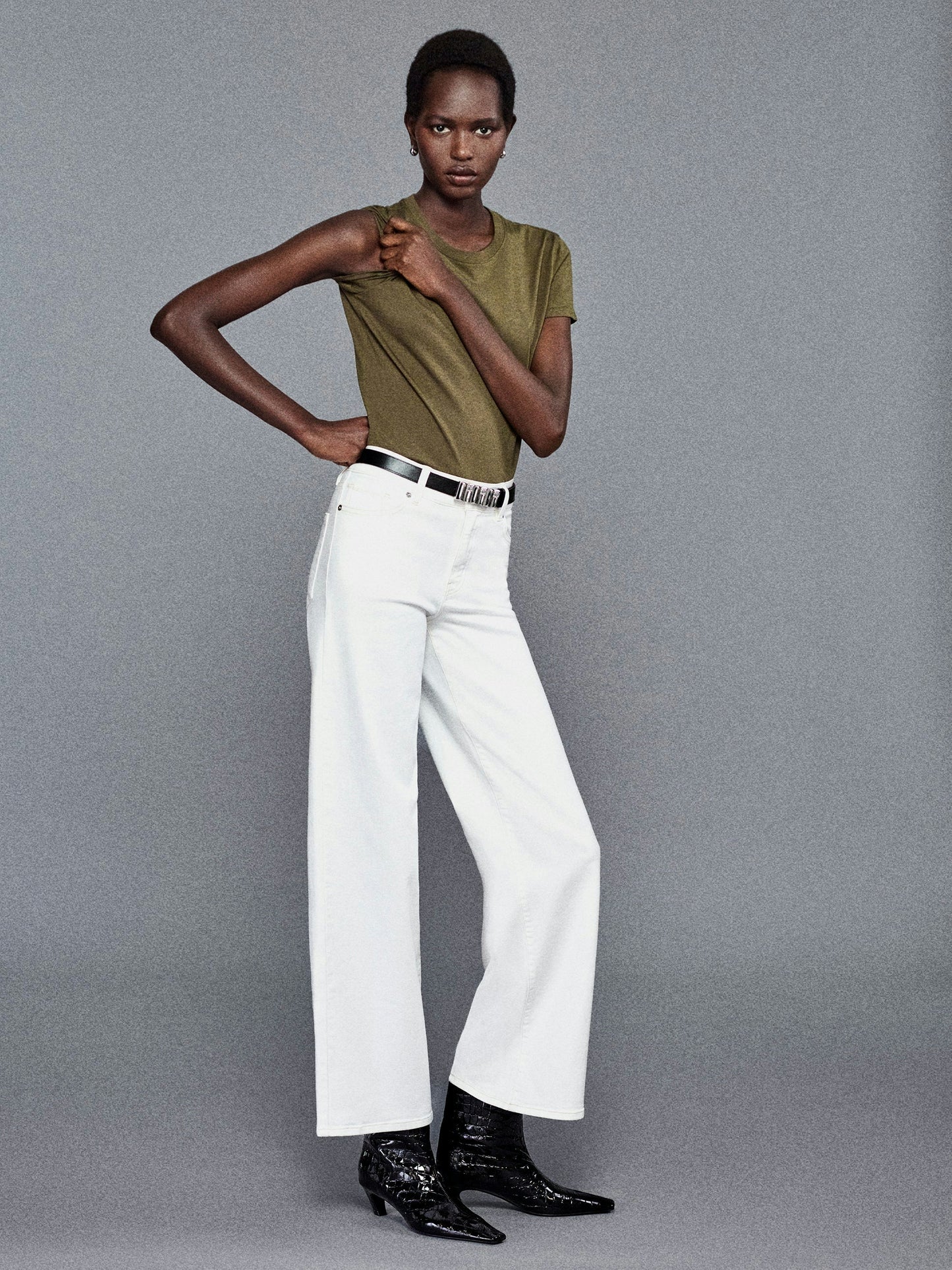 Frame Denim | The Baby Tee - Juniper