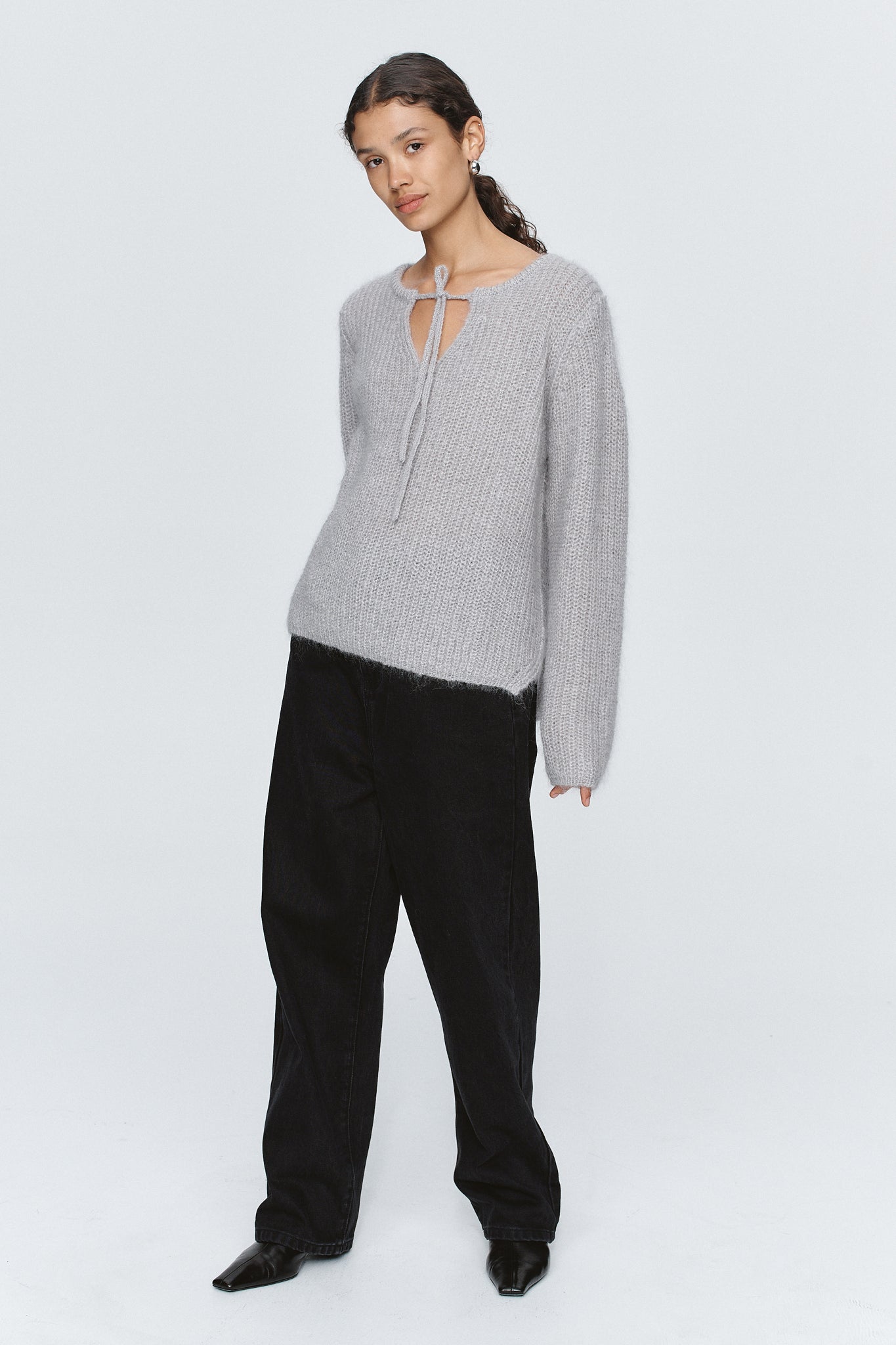 Marle | Gabrielle Jumper - Cygnet
