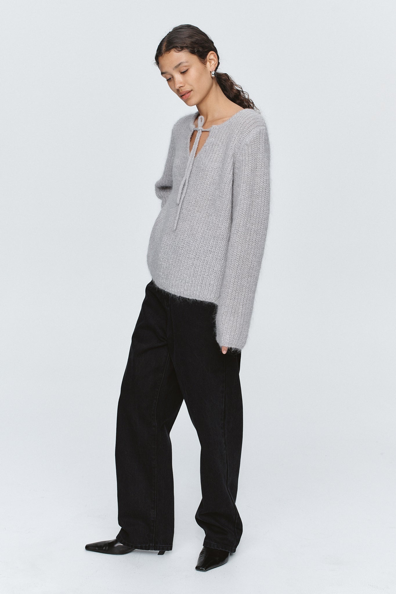 Marle | Gabrielle Jumper - Cygnet