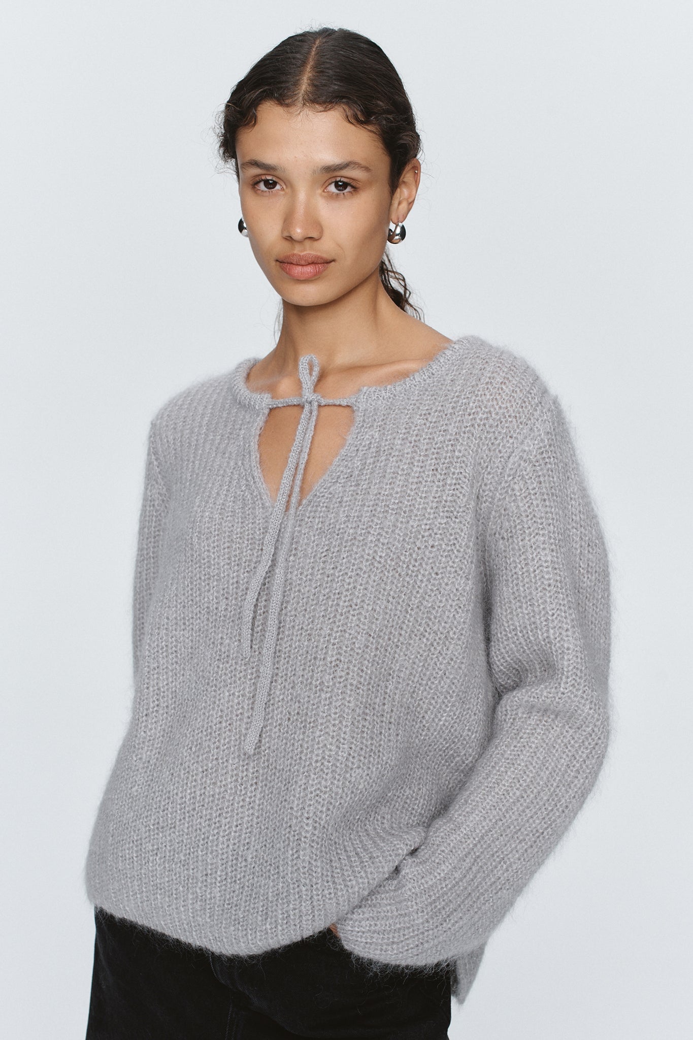 Marle | Gabrielle Jumper - Cygnet