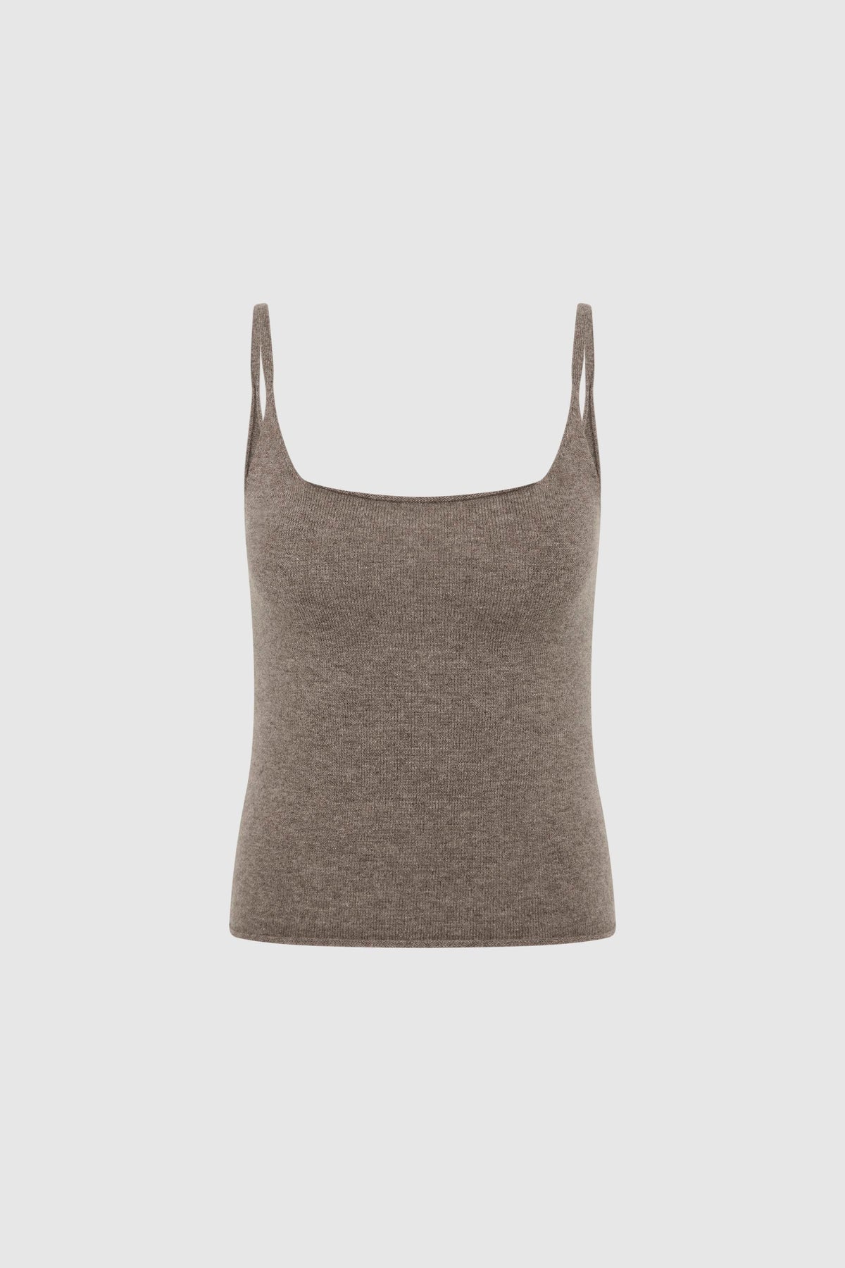 St Agni | Merino Wool Slim Tank - Vapor