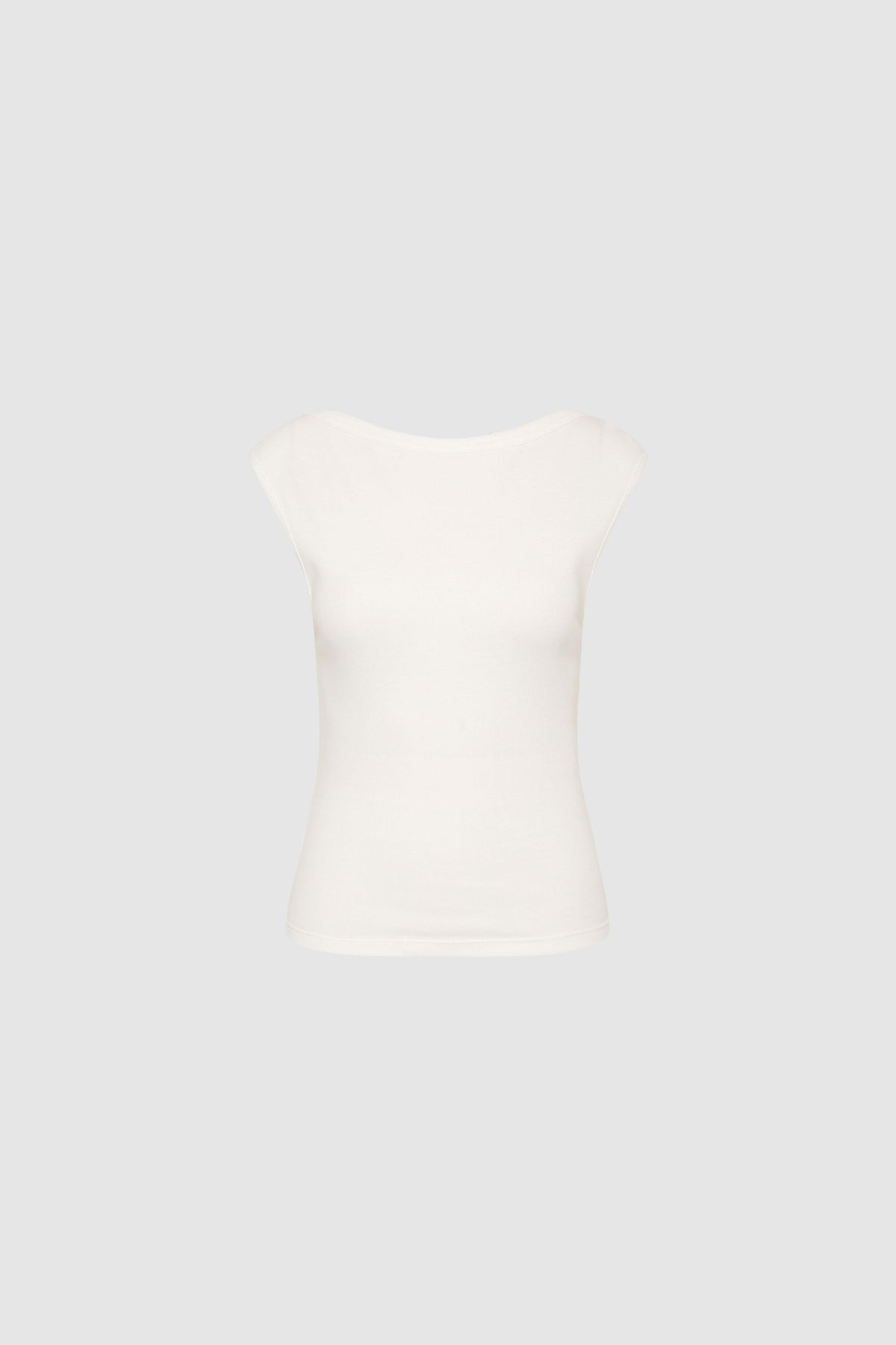 St Agni | Organic Cotton Ballerina Top - White