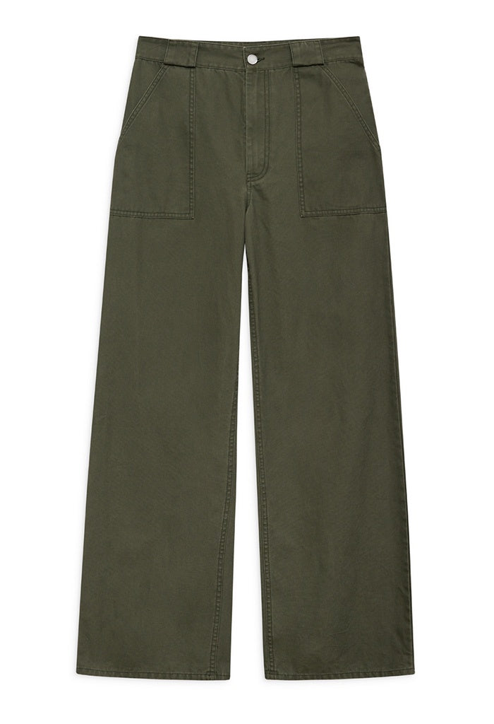 Anine Bing | Grayson Pant - Army Green