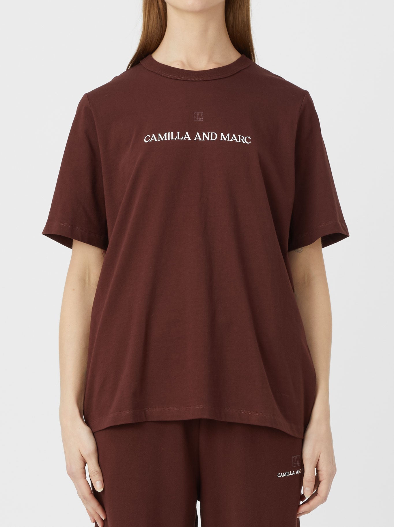 Camilla and Marc | Grayson Tee - Almadine