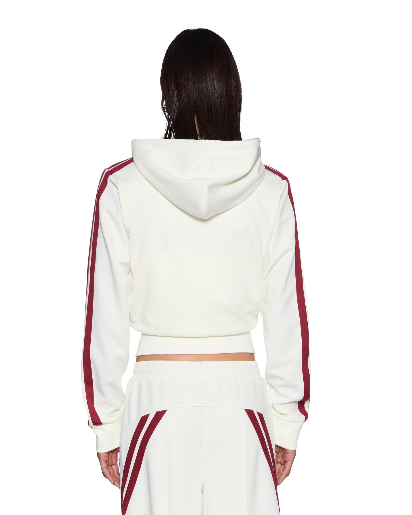 Ksubi | Carter Slim Hoodie - Off White Burgundy