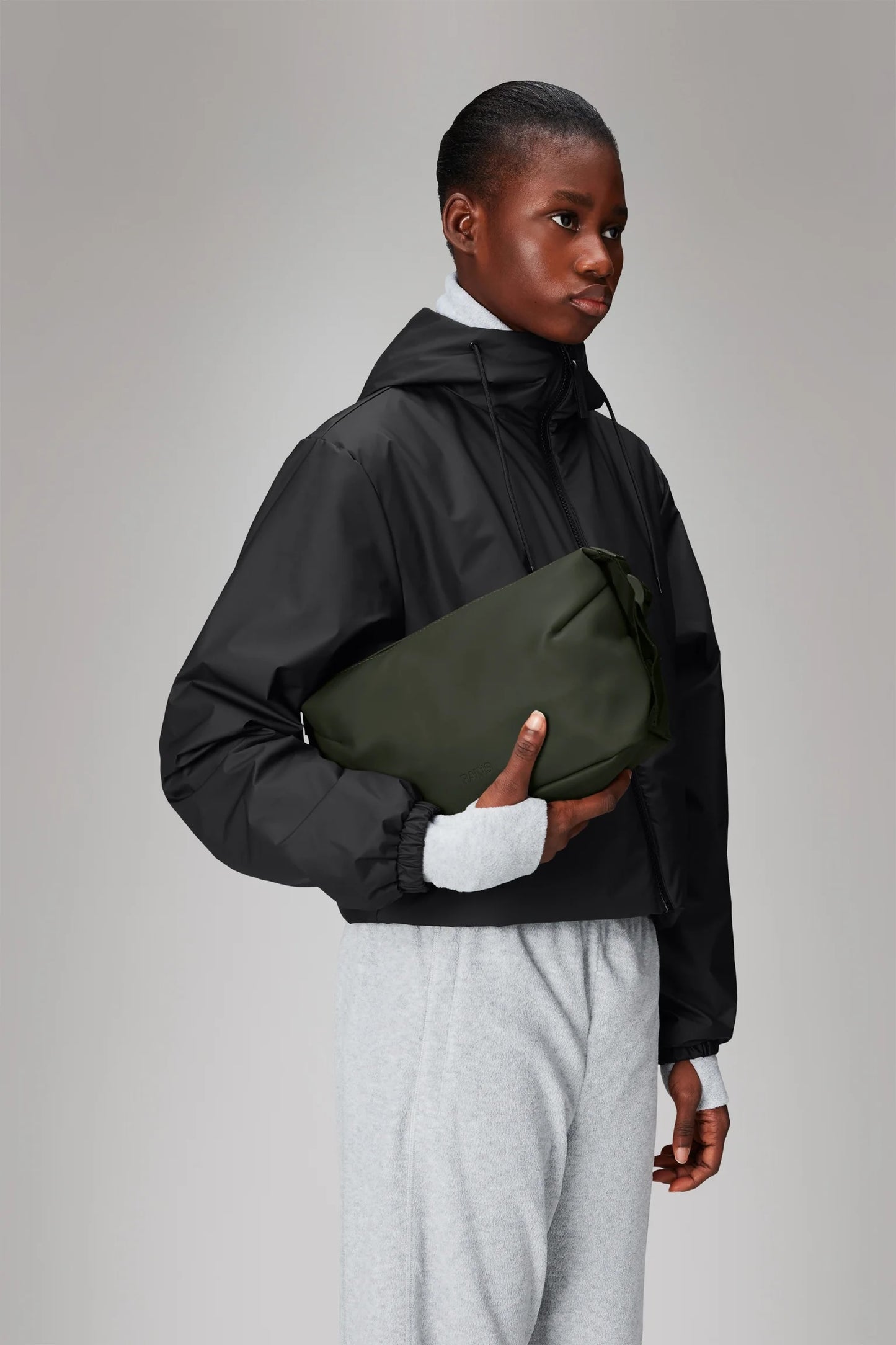 Rains | Hilo Wash Bag - Green