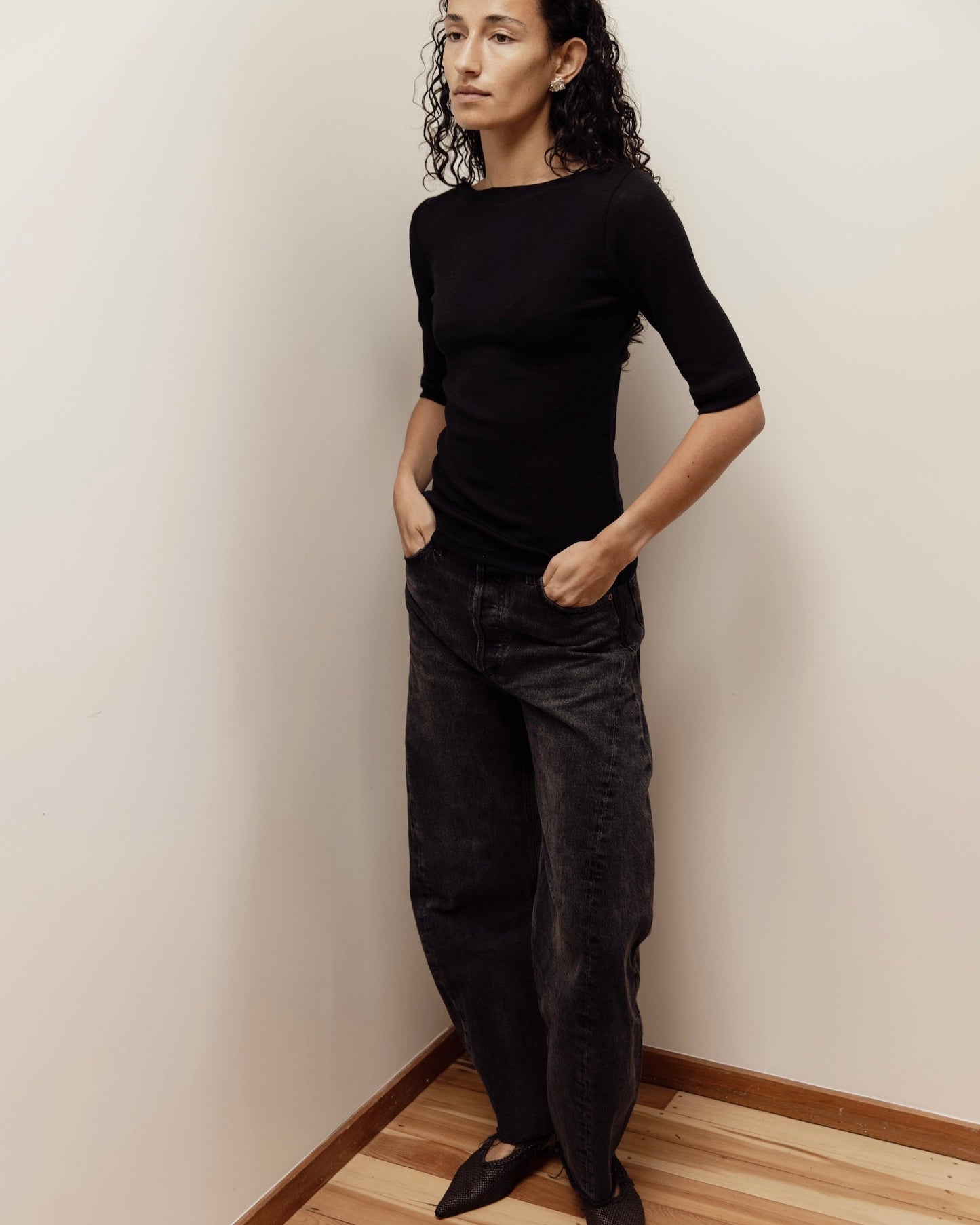 Dominique Healy | Uma Tee - Black