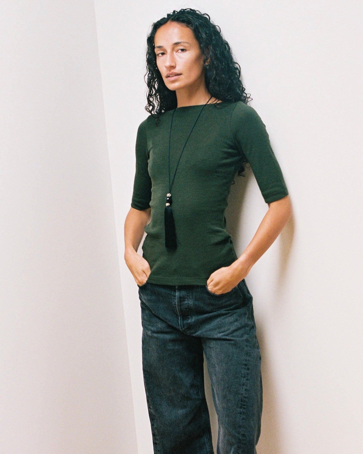 Dominique Healy | Uma Tee - Forest