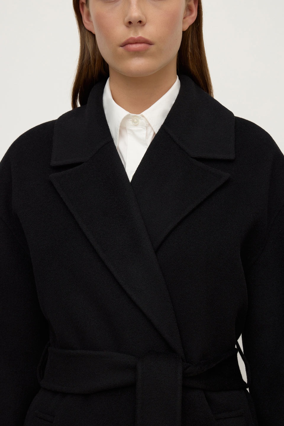 Assembly Label | Ivy Wool Coat - Black