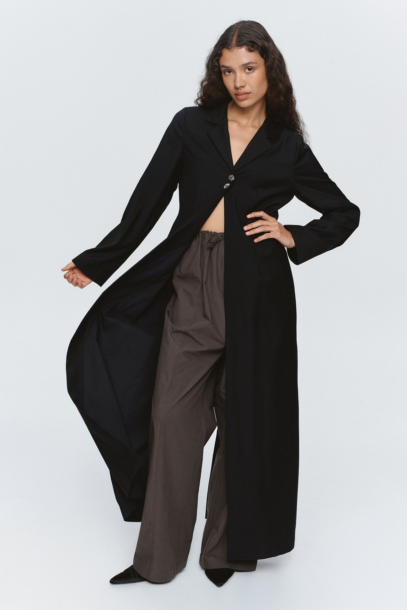 Marle | James Coat - Black