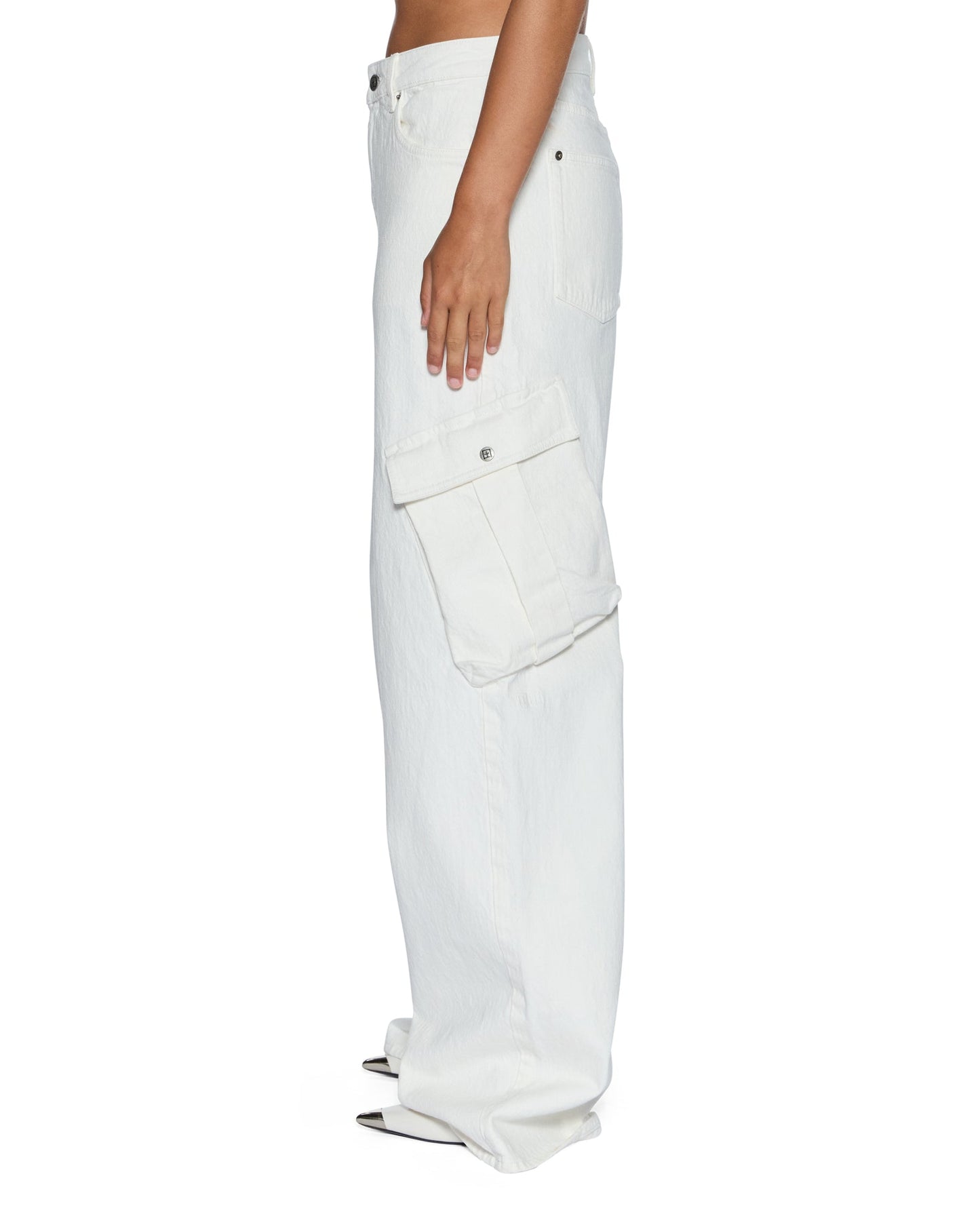 Ksubi | Baggy Jean Cargo - Ecru