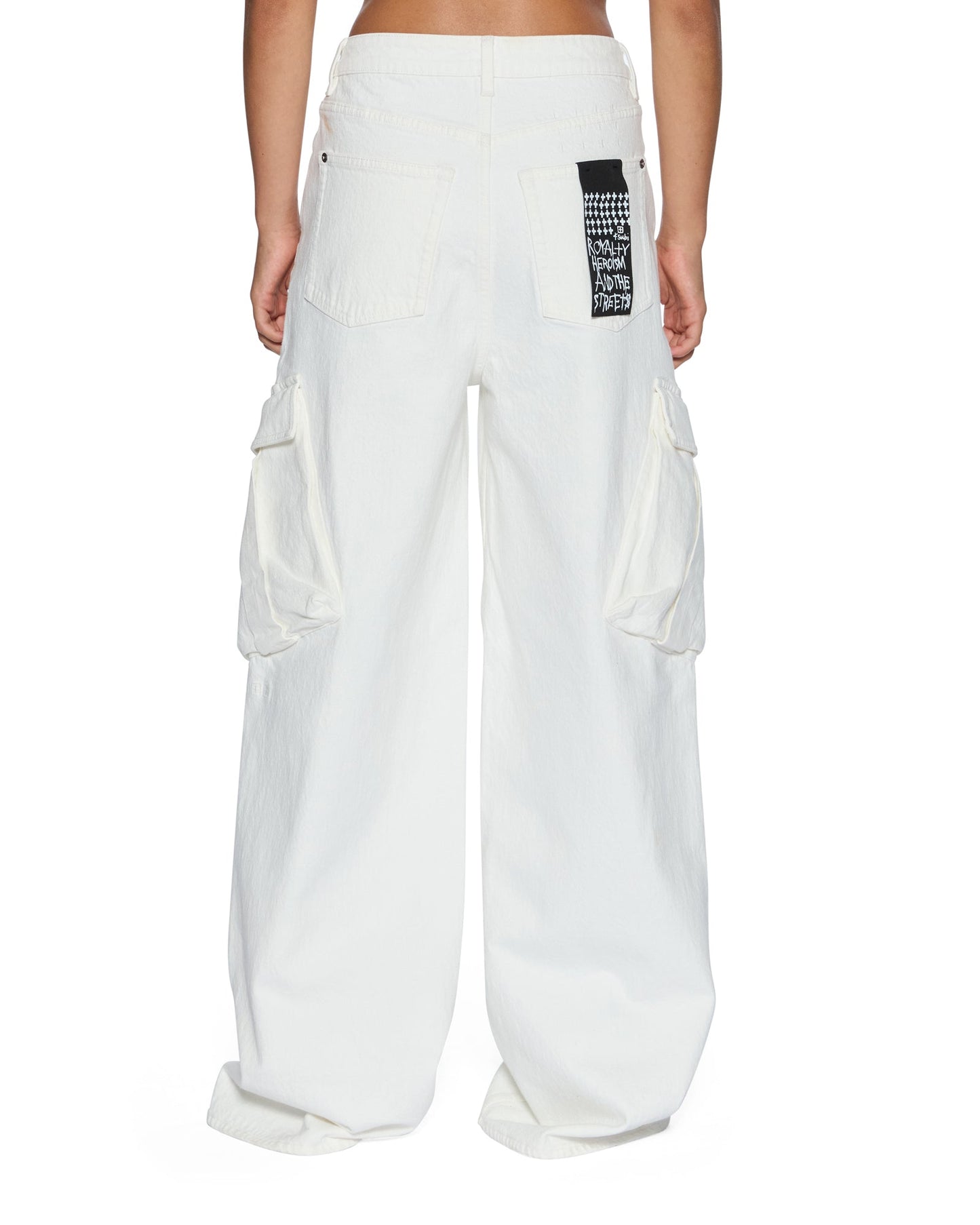 Ksubi | Baggy Jean Cargo - Ecru