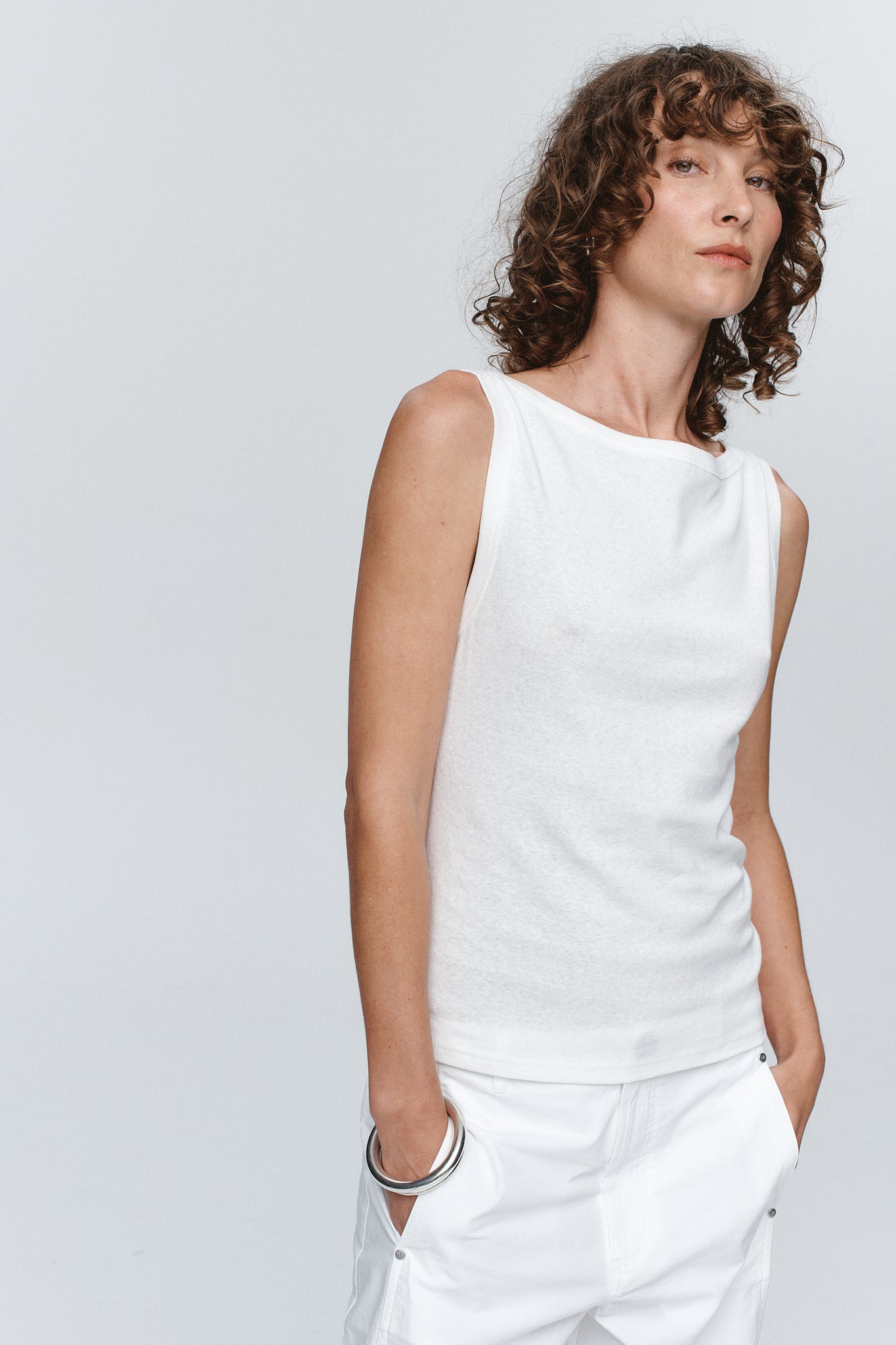 Marle | Jill Singlet - Ivory