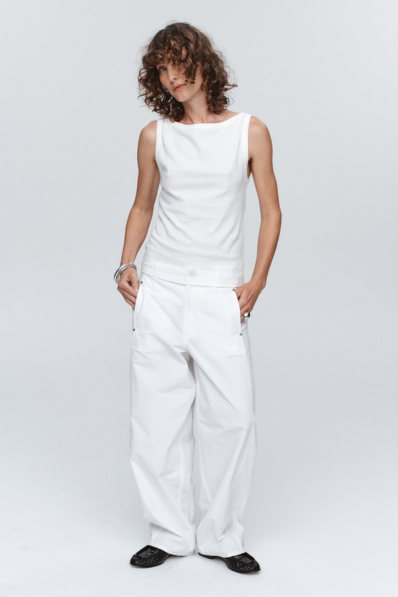 Marle | Jill Singlet - Ivory