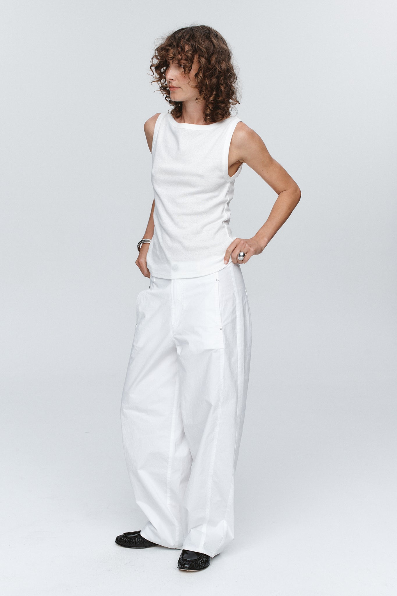 Marle | Jill Singlet - Ivory