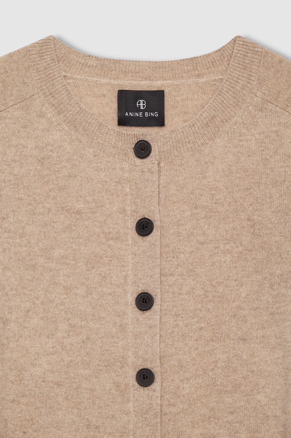 Anine Bing | Joye Cardigan - Stone Melange
