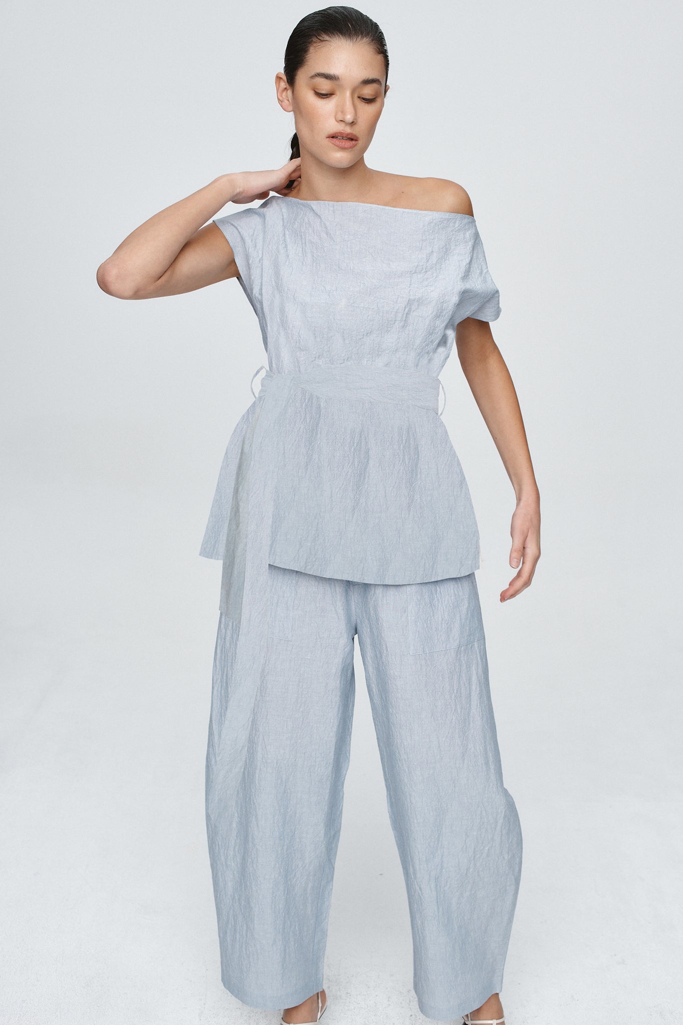 Marle | Jude Top - Bleu Stripe