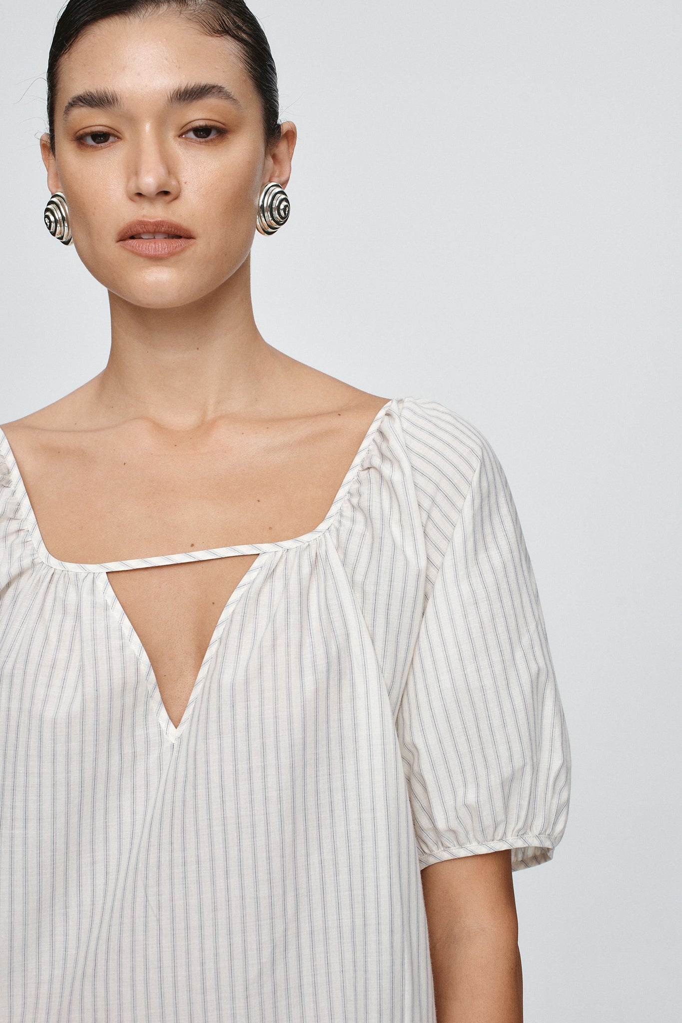 Marle | Kendra Mini Dress - Pin Stripe