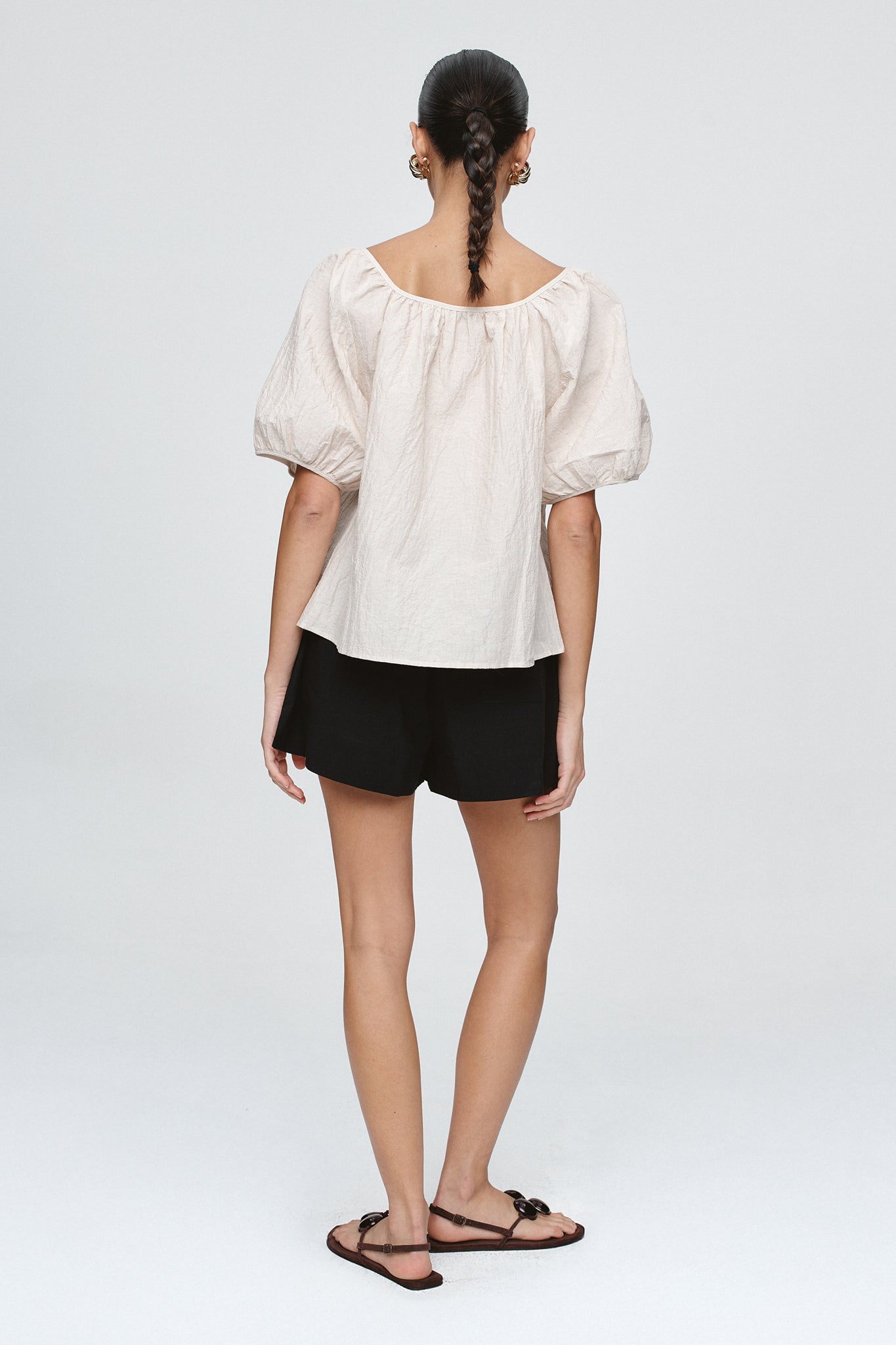 Marle | Kendra Top - Cashew
