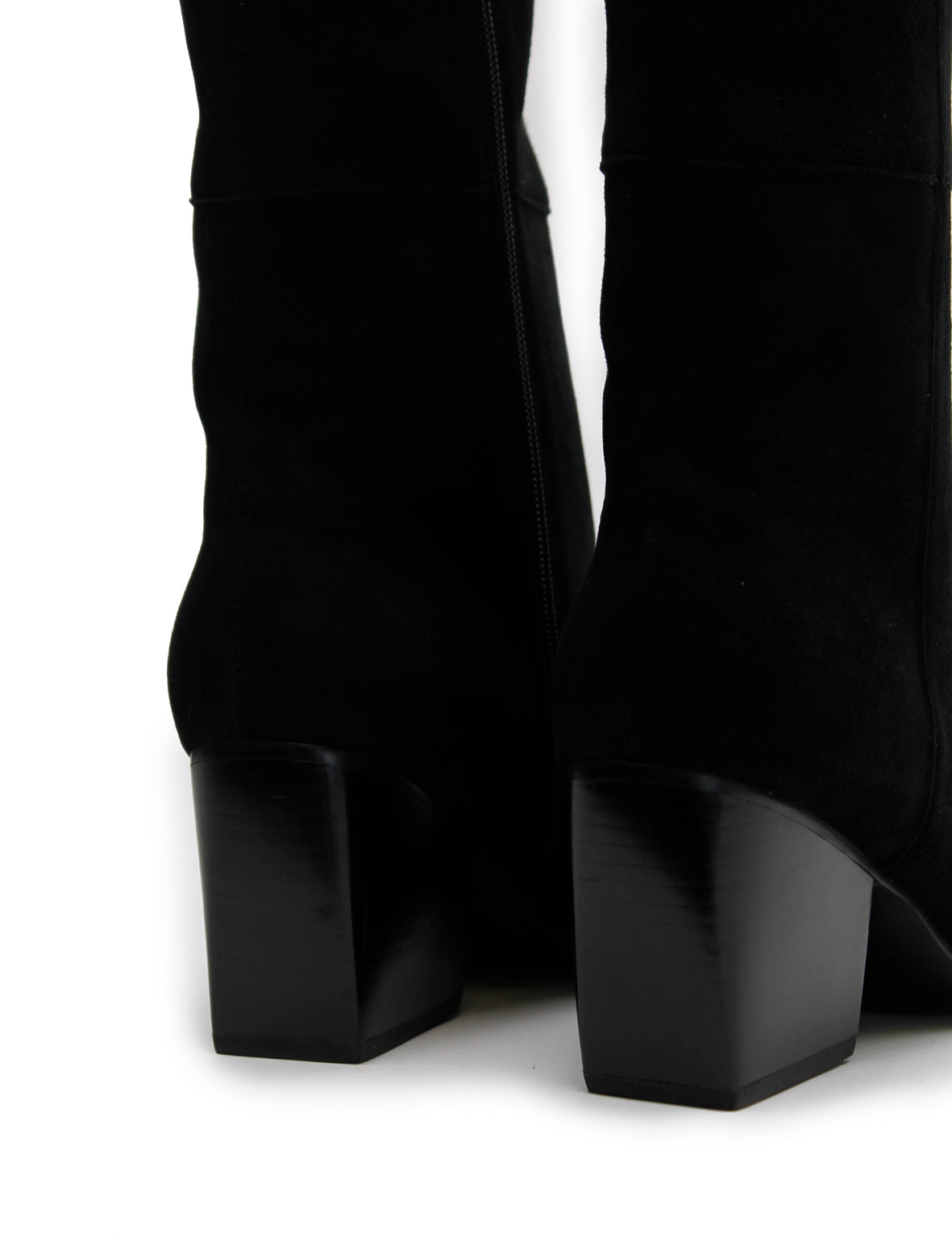 La Tribe | Leone Knee High - Black Suede