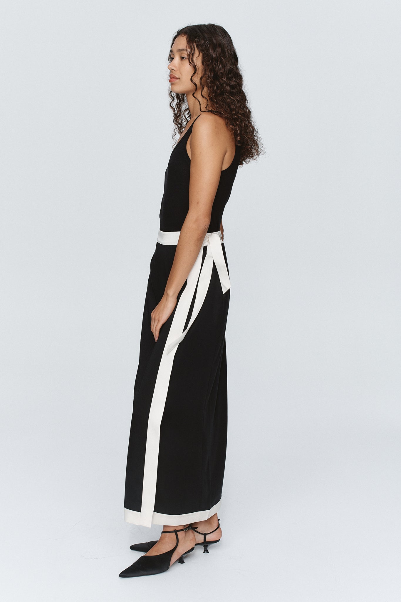 Marle | Luisa Skirt - Black/Ivory