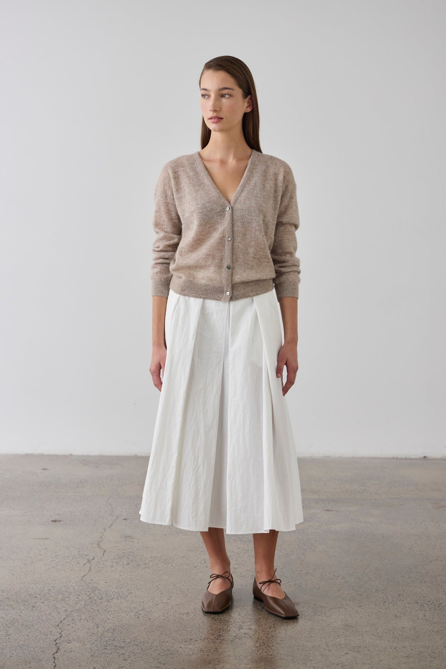 Laing | Fine Alpaca Cardigan - Hazel