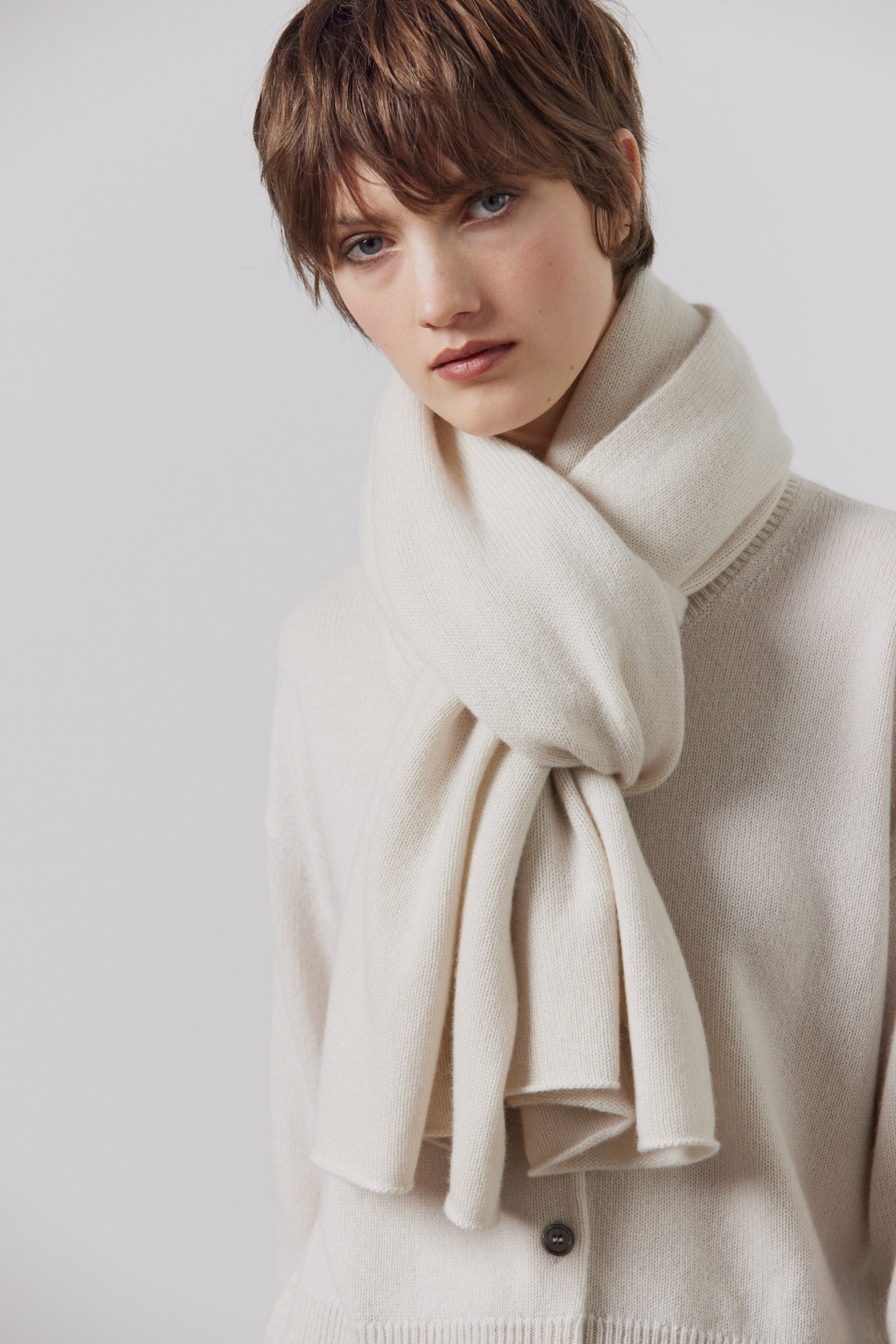Laing | Cashmere Scarf - Putty