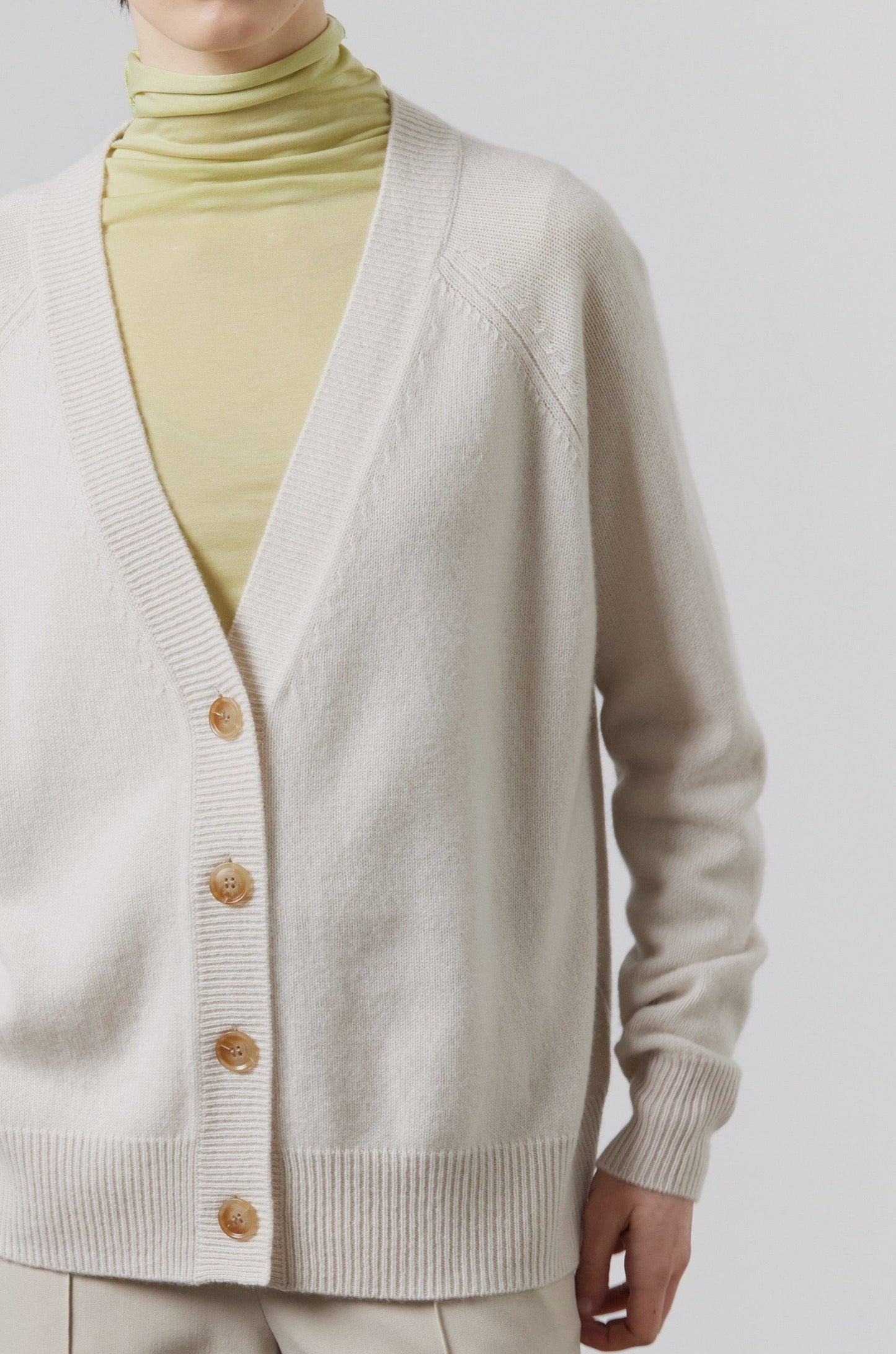 Laing | Lauren Cashmere Cardi - Putty