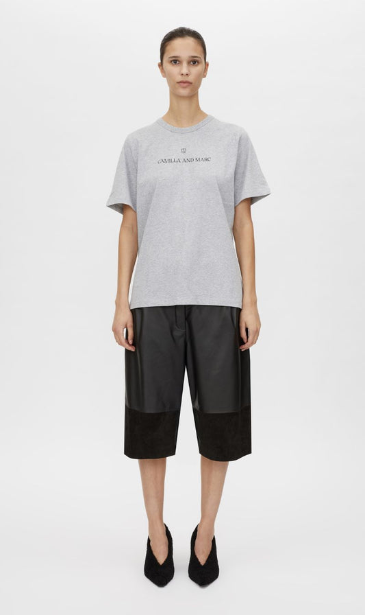 Camilla and Marc | Grayson Tee - Grey Marle