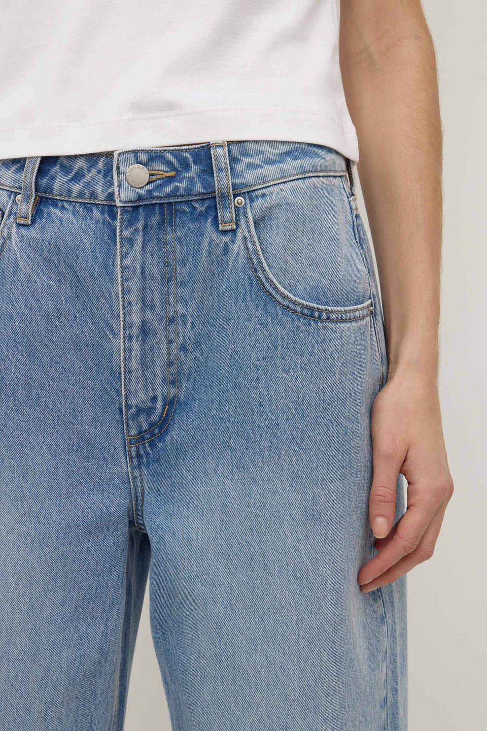 Assembly Label | Low Curve Mid Rise Jean - Indigo