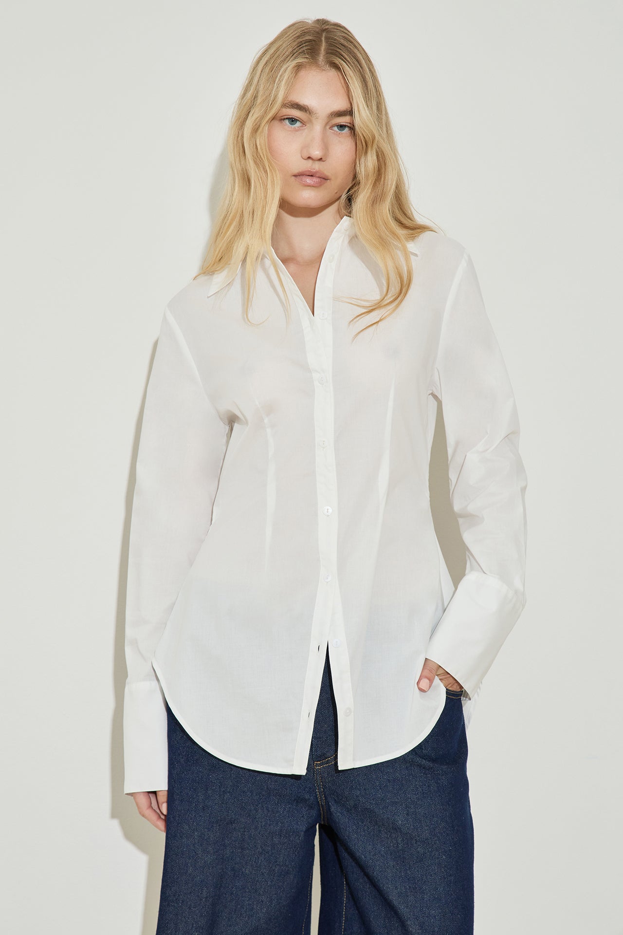 Maison Essentiele | Tailored Shirt - Optic White