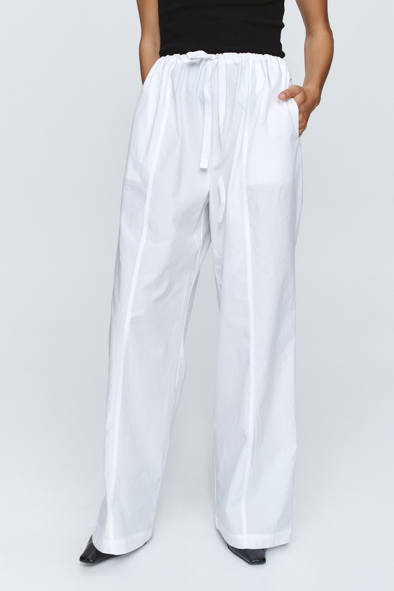 Marle | Mala Pant - Ivory