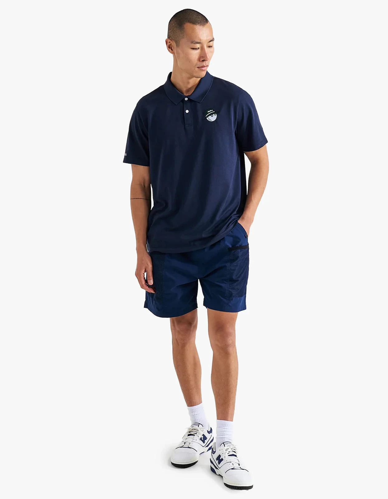 Malbon | Cooper Core Polo - Navy