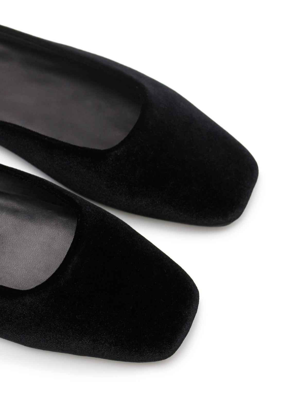 La Tribe | Mya Mule - Black Silk Velvet