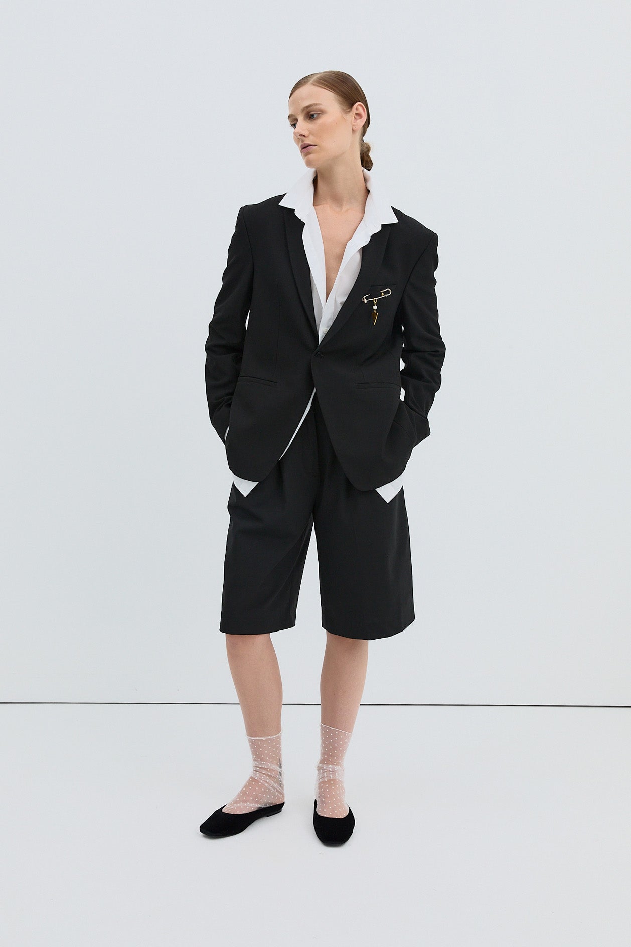 La Tribe | Mya Mule - Black Silk Velvet