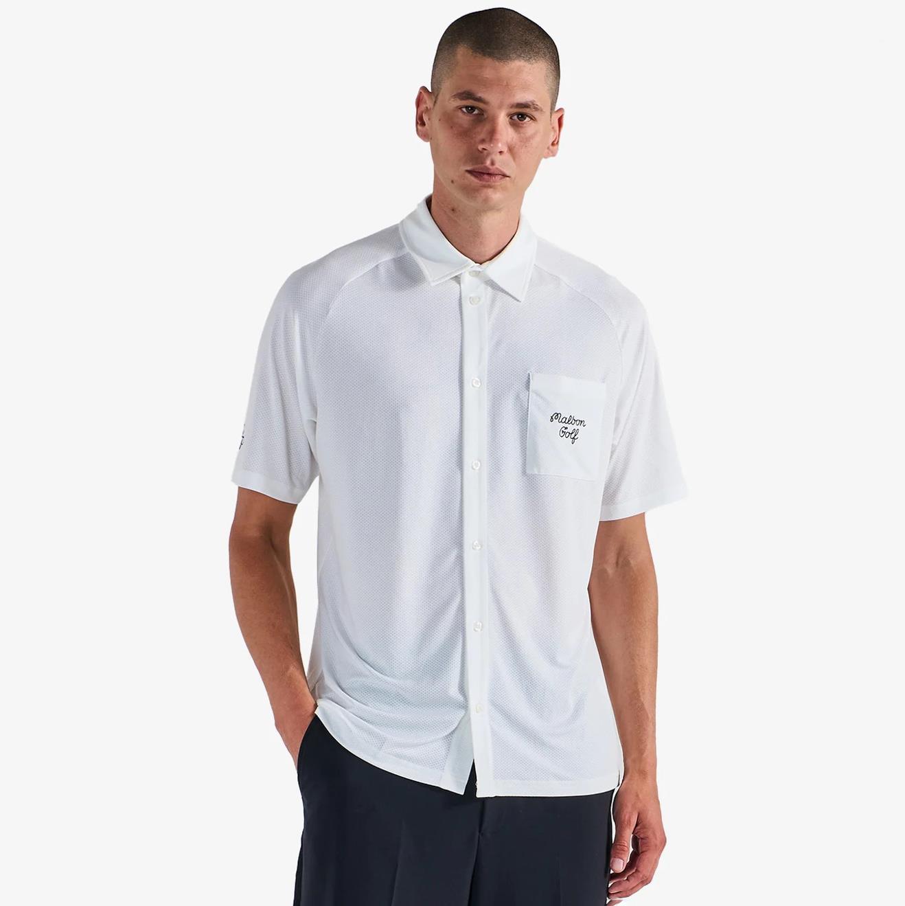 Malbon | X Jesper Parnevik Osprey Polo - White