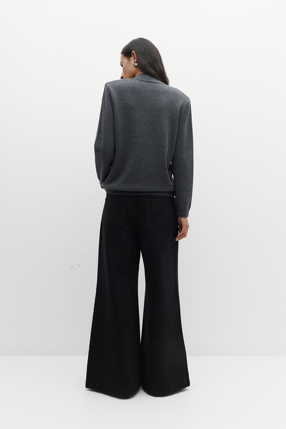 Rebe | Margot Knit - Charcoal