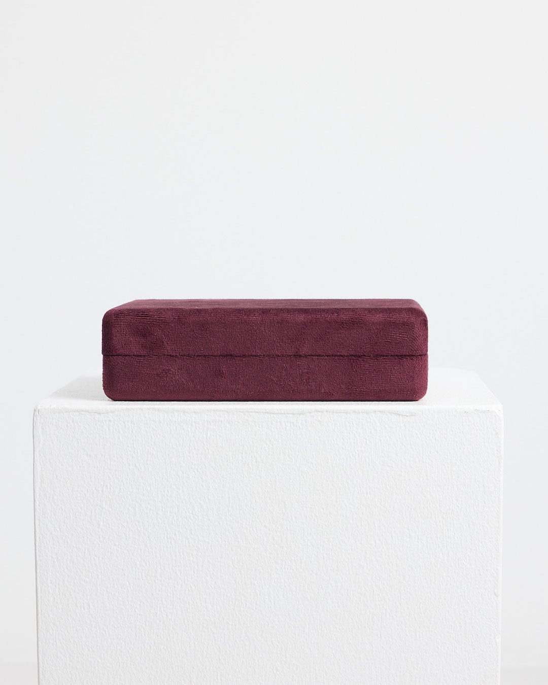 Meadowlark | Velvet Jewellery Box Small - Merlot