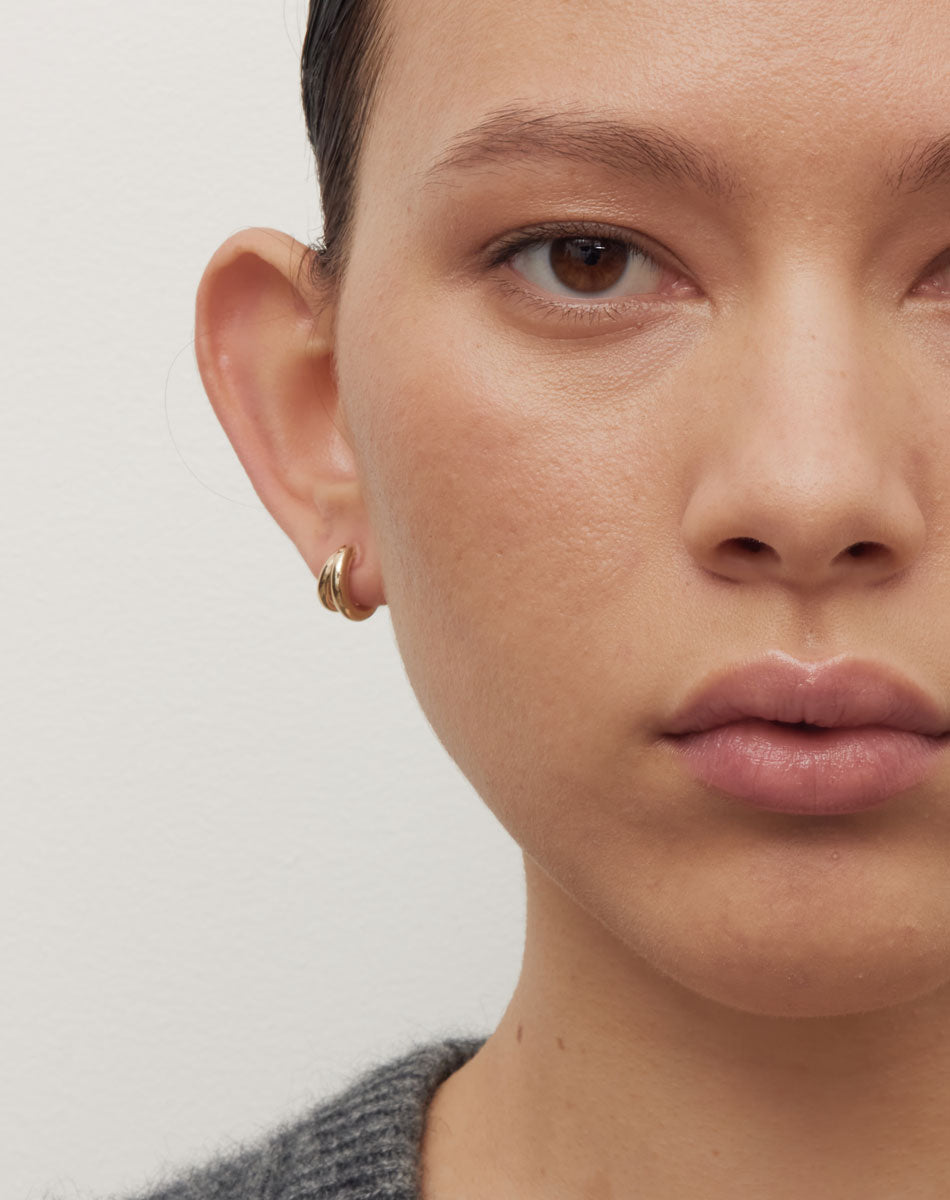Meadowlark | Coco Hoops Small - Gold