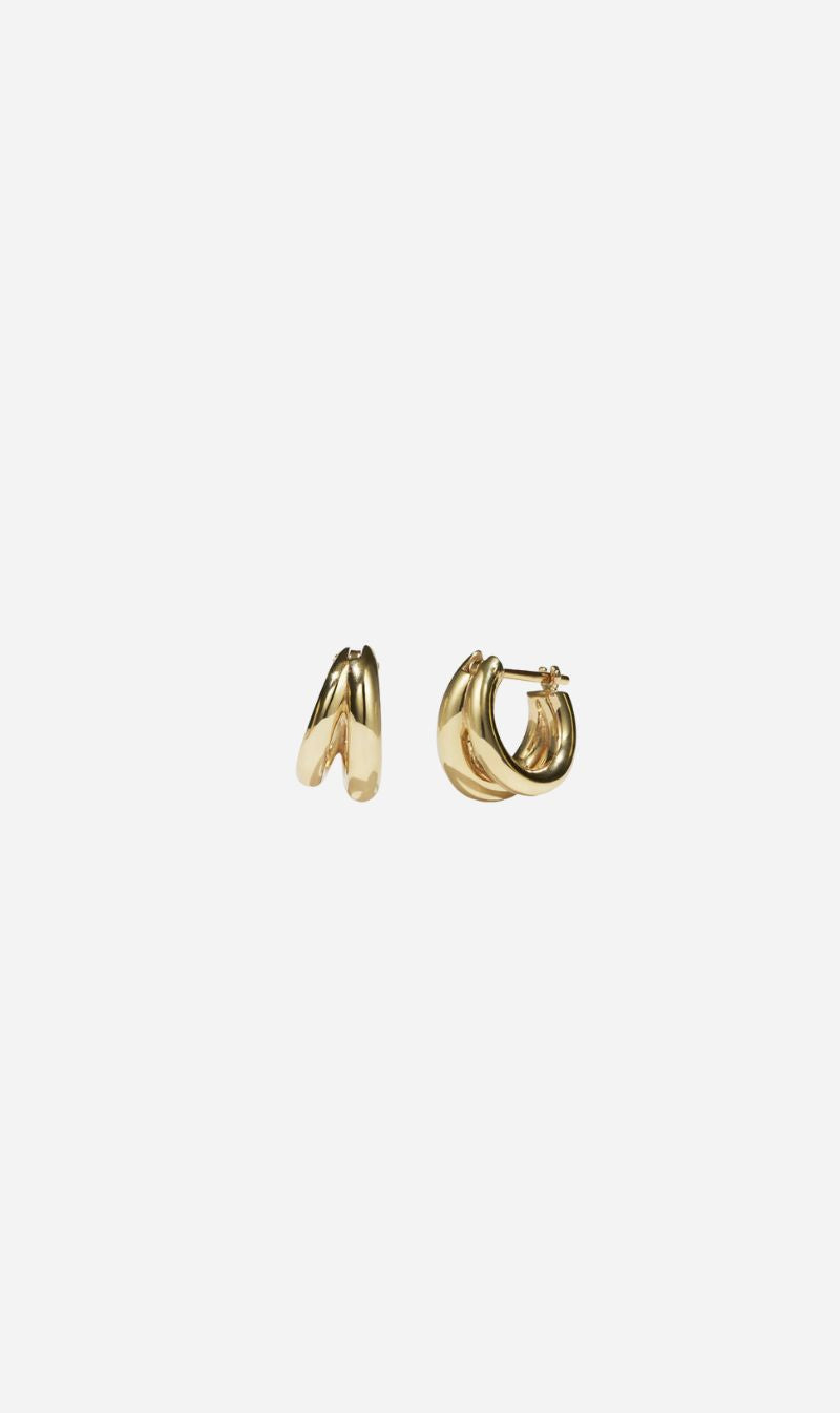 Meadowlark | Coco Hoops Small - Gold